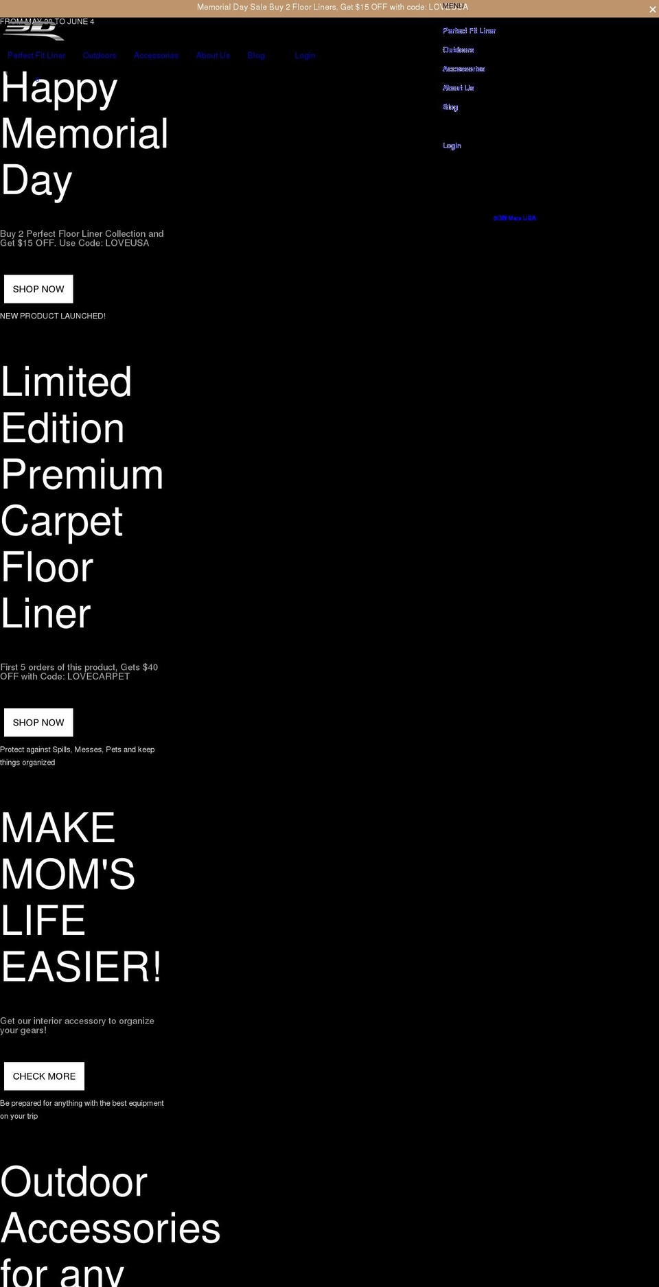 3dmatsusa.com — Shopify storefront screenshot