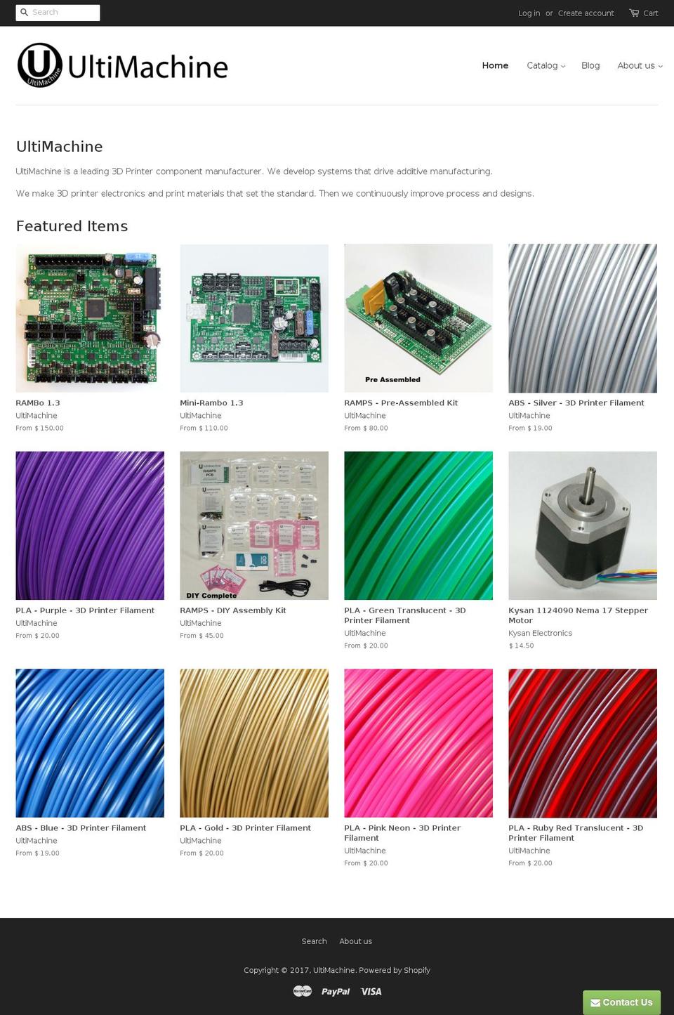 3dpla.com shopify website screenshot