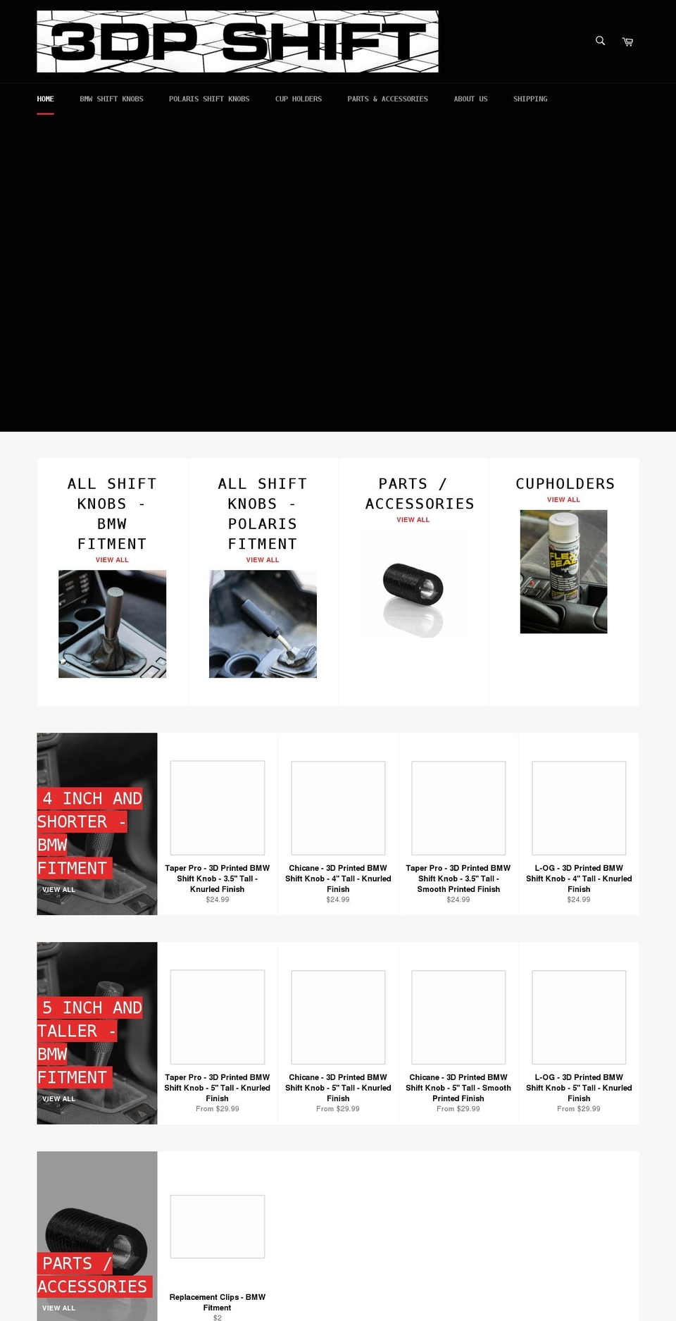 3dpshift.com shopify website screenshot
