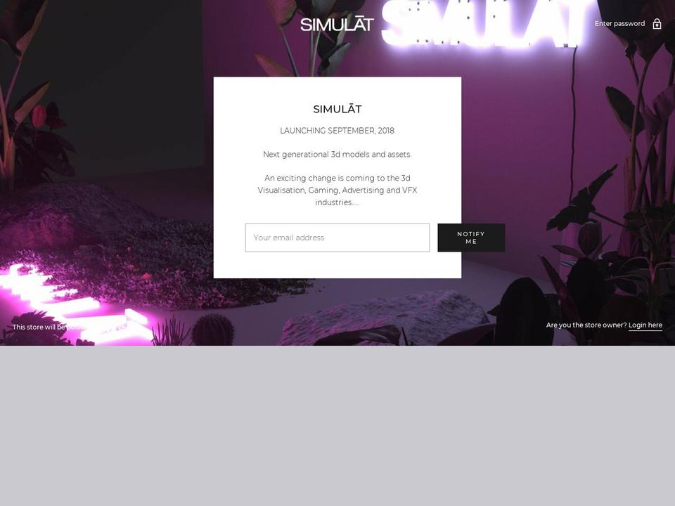 3dscannedmodels.com — Shopify storefront screenshot