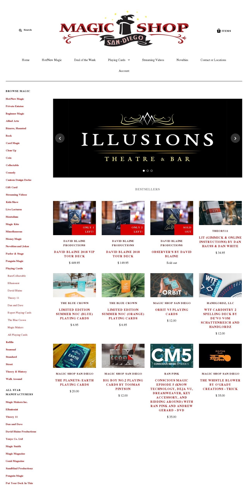 3generationsofmagic.com — Shopify storefront screenshot