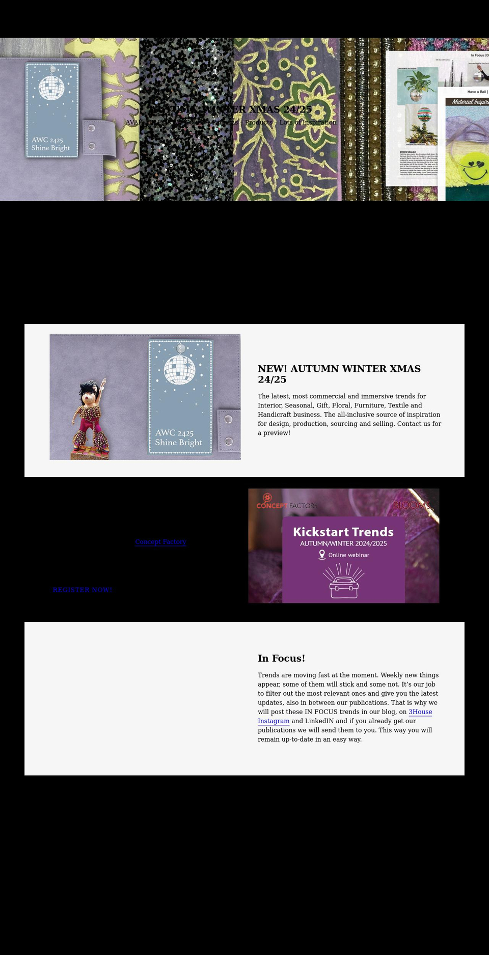 3house-productions.com shopify website screenshot