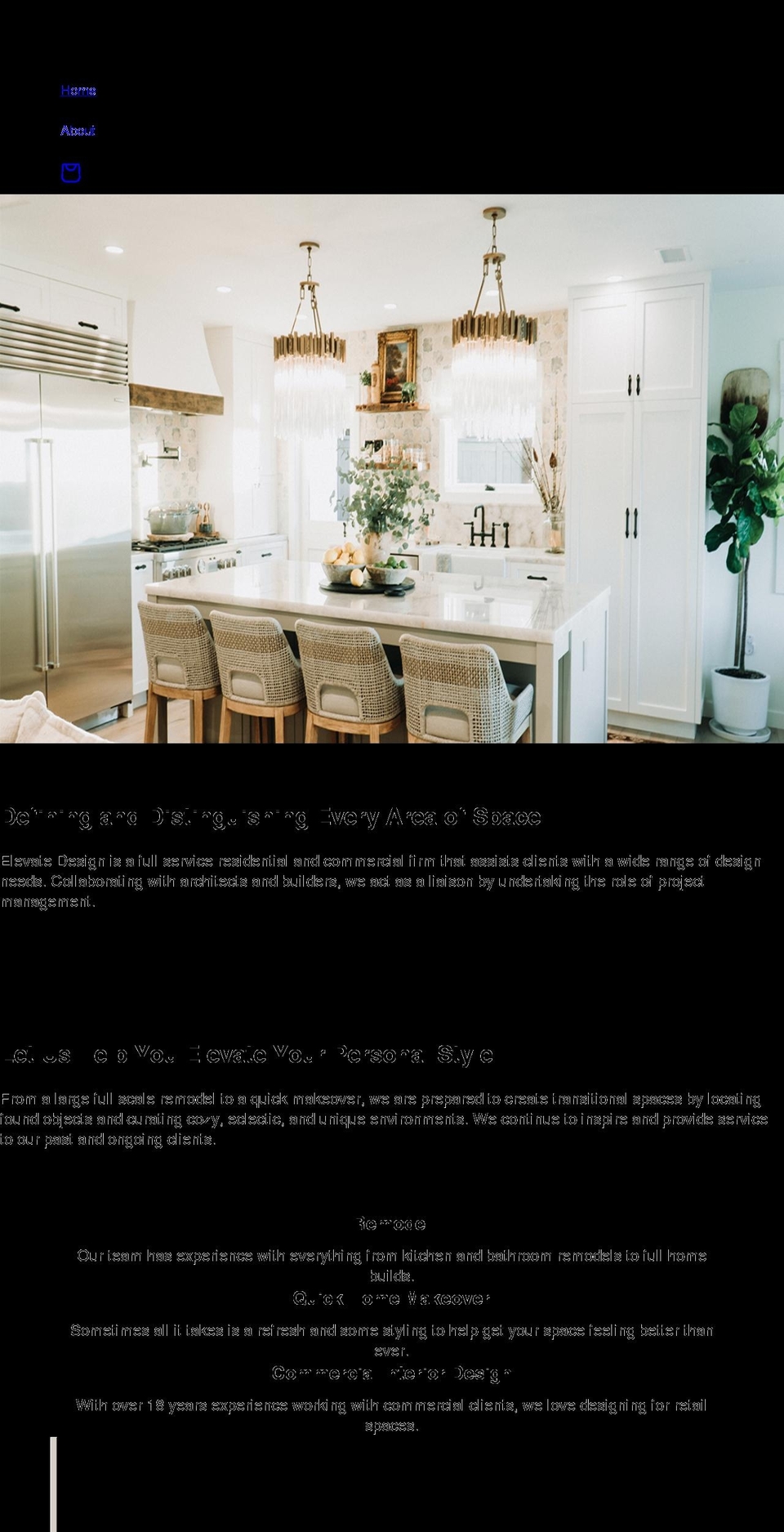 3levatedesign.com shopify website screenshot