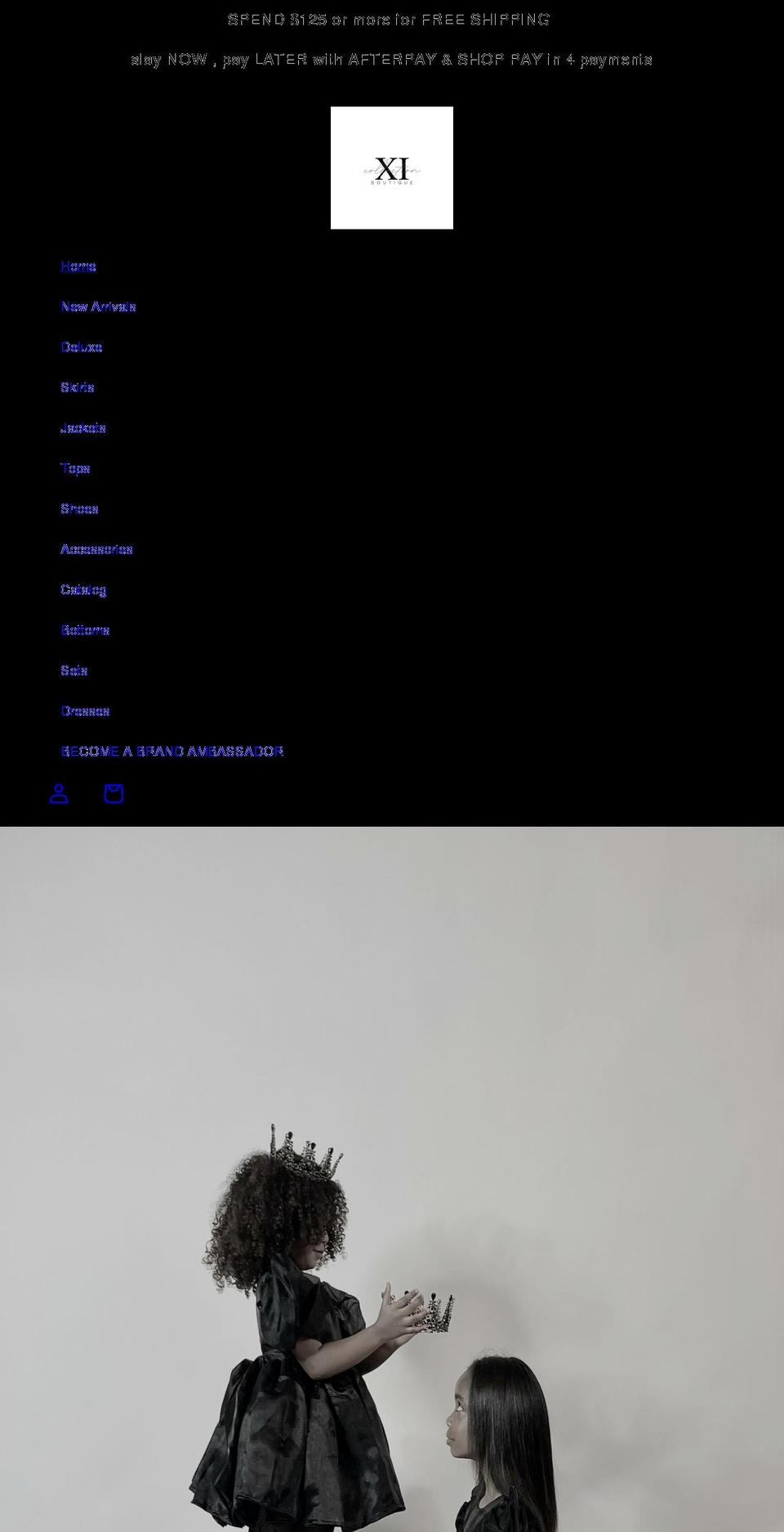 3levencollection.com shopify website screenshot