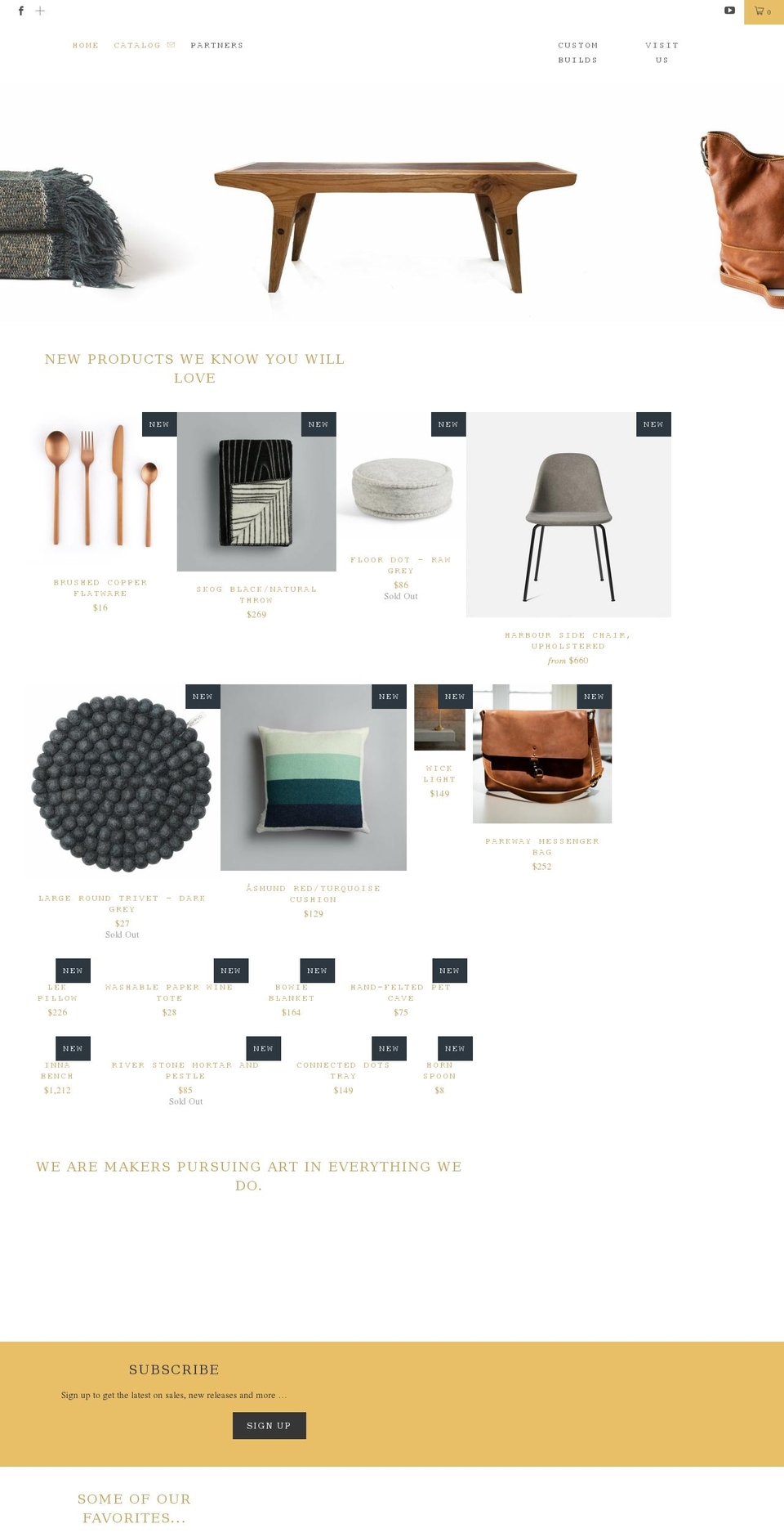 3oakhandcrafted.com shopify website screenshot