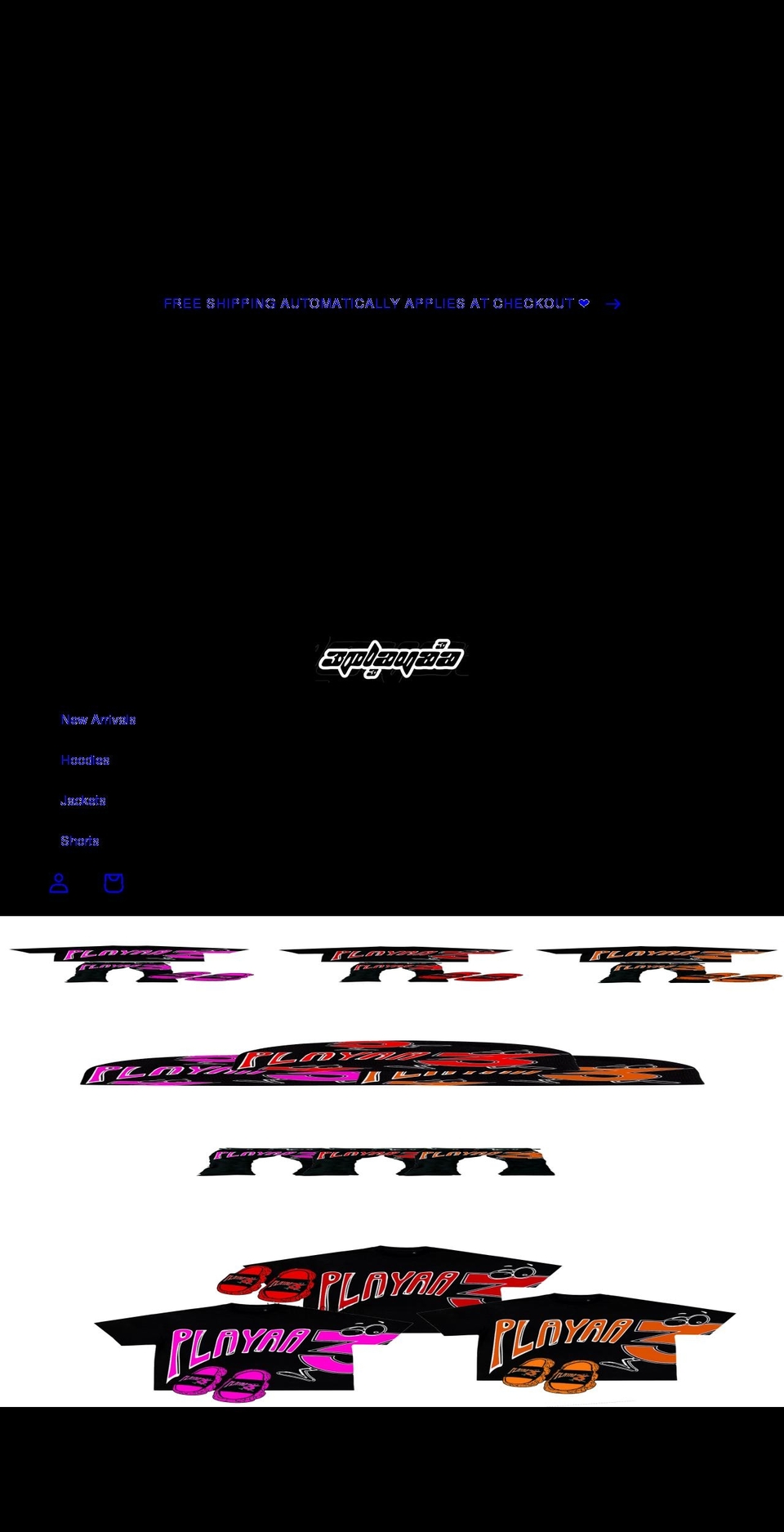 3playaa.com shopify website screenshot