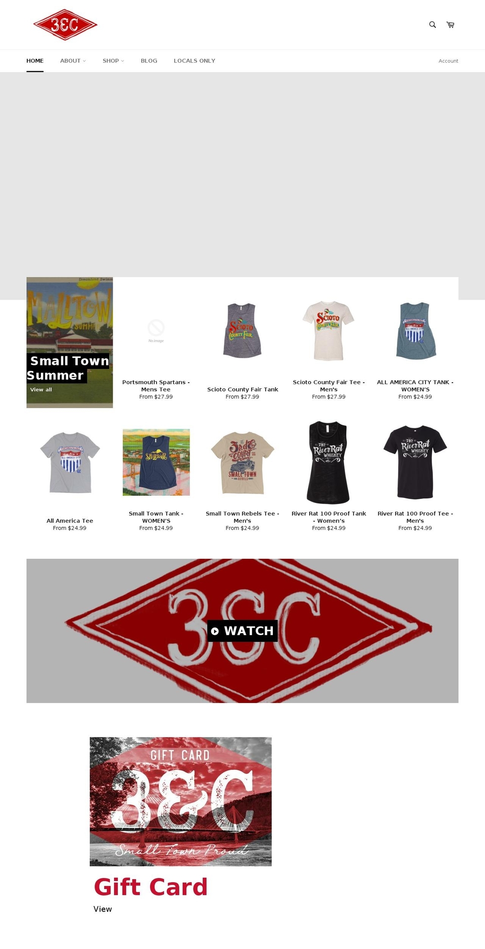 3rdandcourt.com — Shopify storefront screenshot