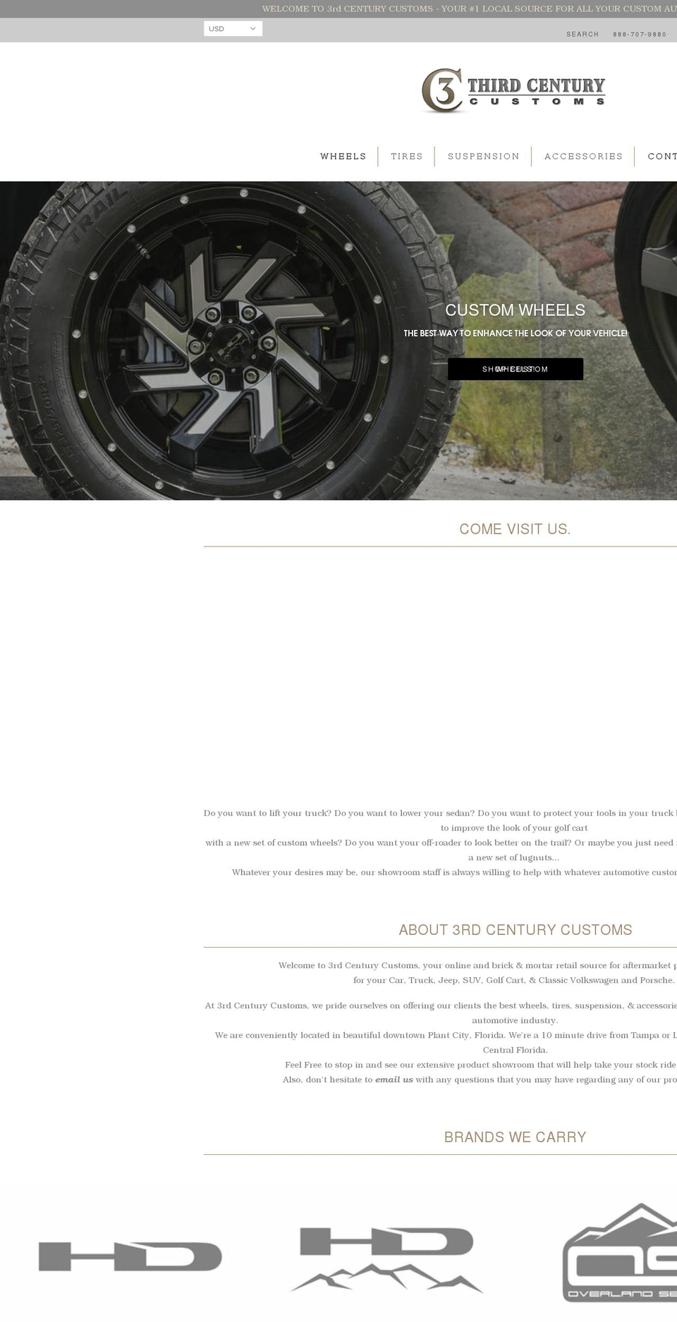 3rdcenturyconversions.com — Shopify storefront screenshot