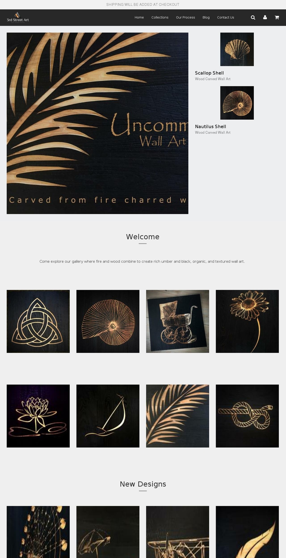 3rdstreetart.com — Shopify storefront screenshot
