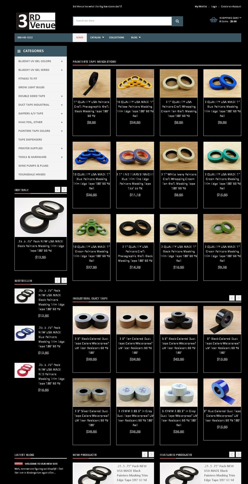 sp-rossi-home1 Shopify theme site example 3rdvenue.com