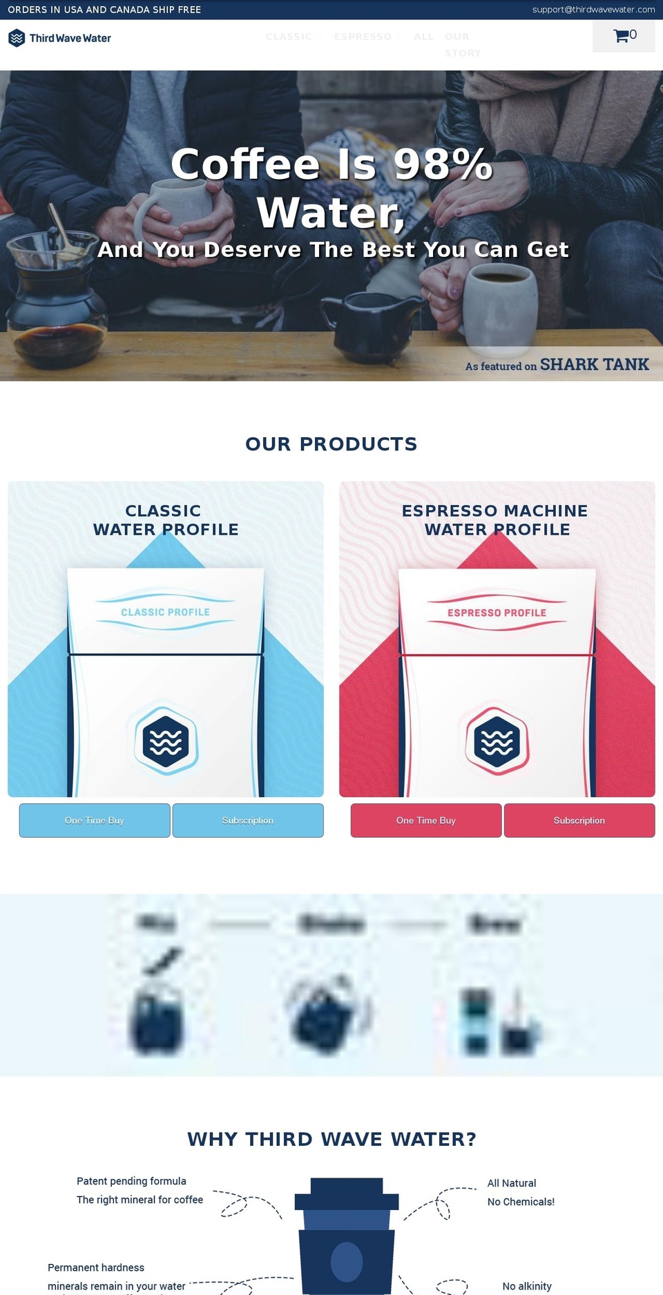 3rdwavewater.com — Shopify storefront screenshot