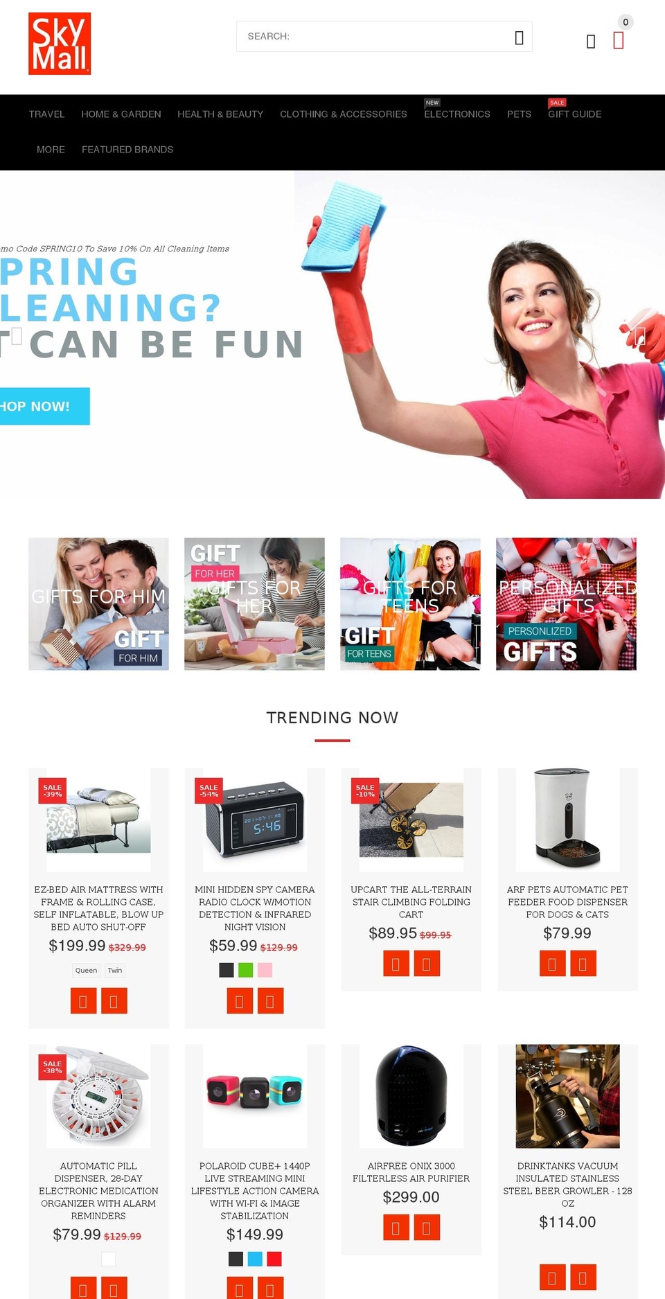 YourStore-V2-0-1A Shopify theme site example 3skymall.com