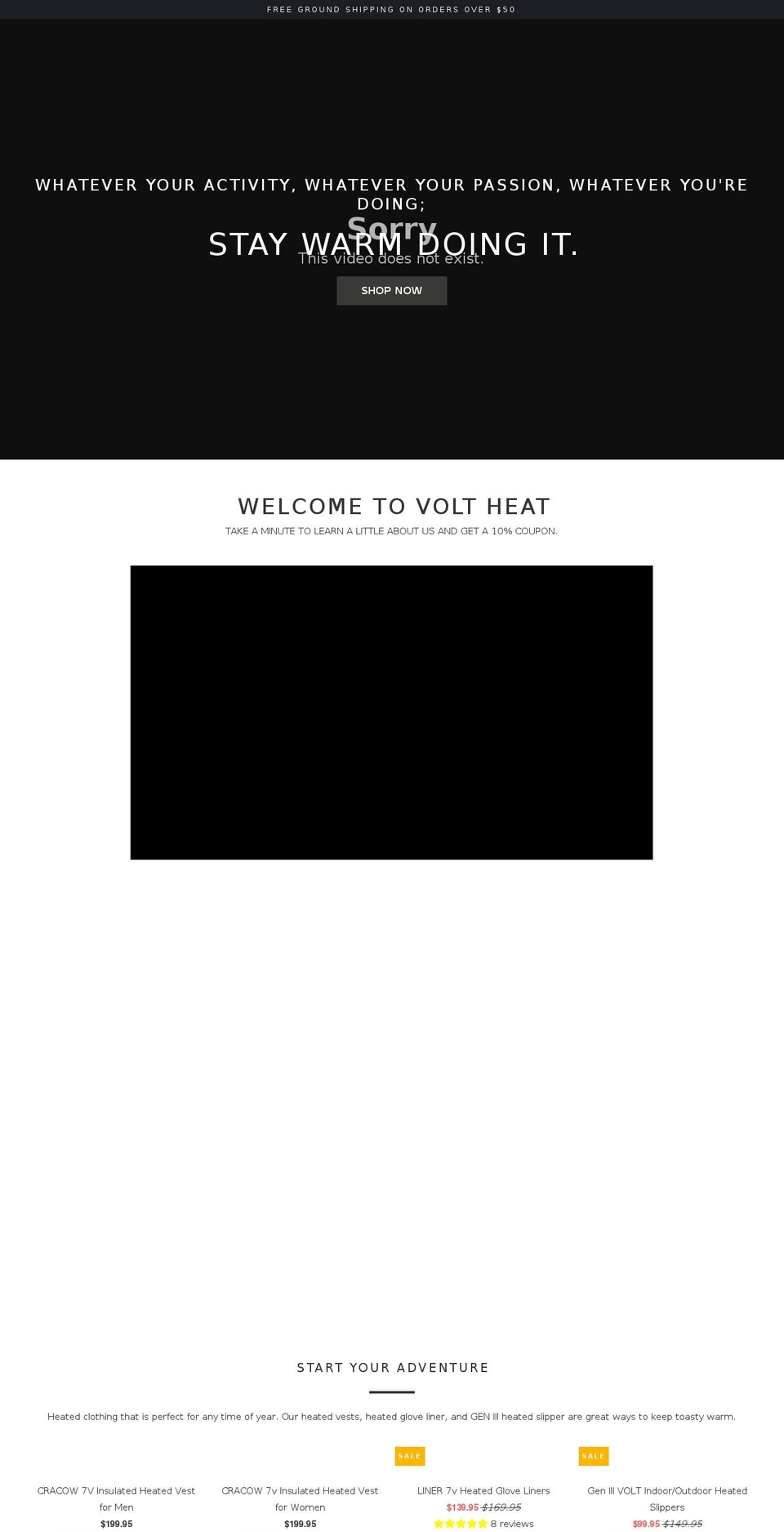 3volt.net shopify website screenshot