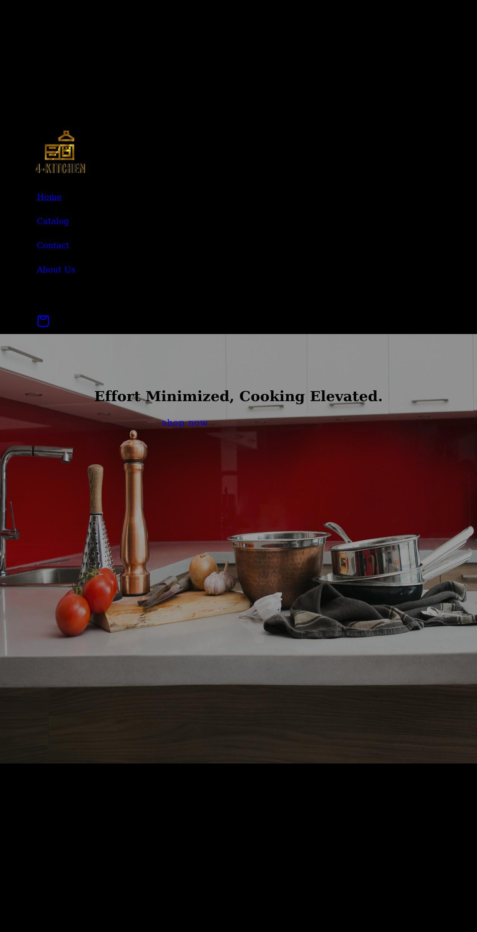 4-kitchen.com shopify website screenshot