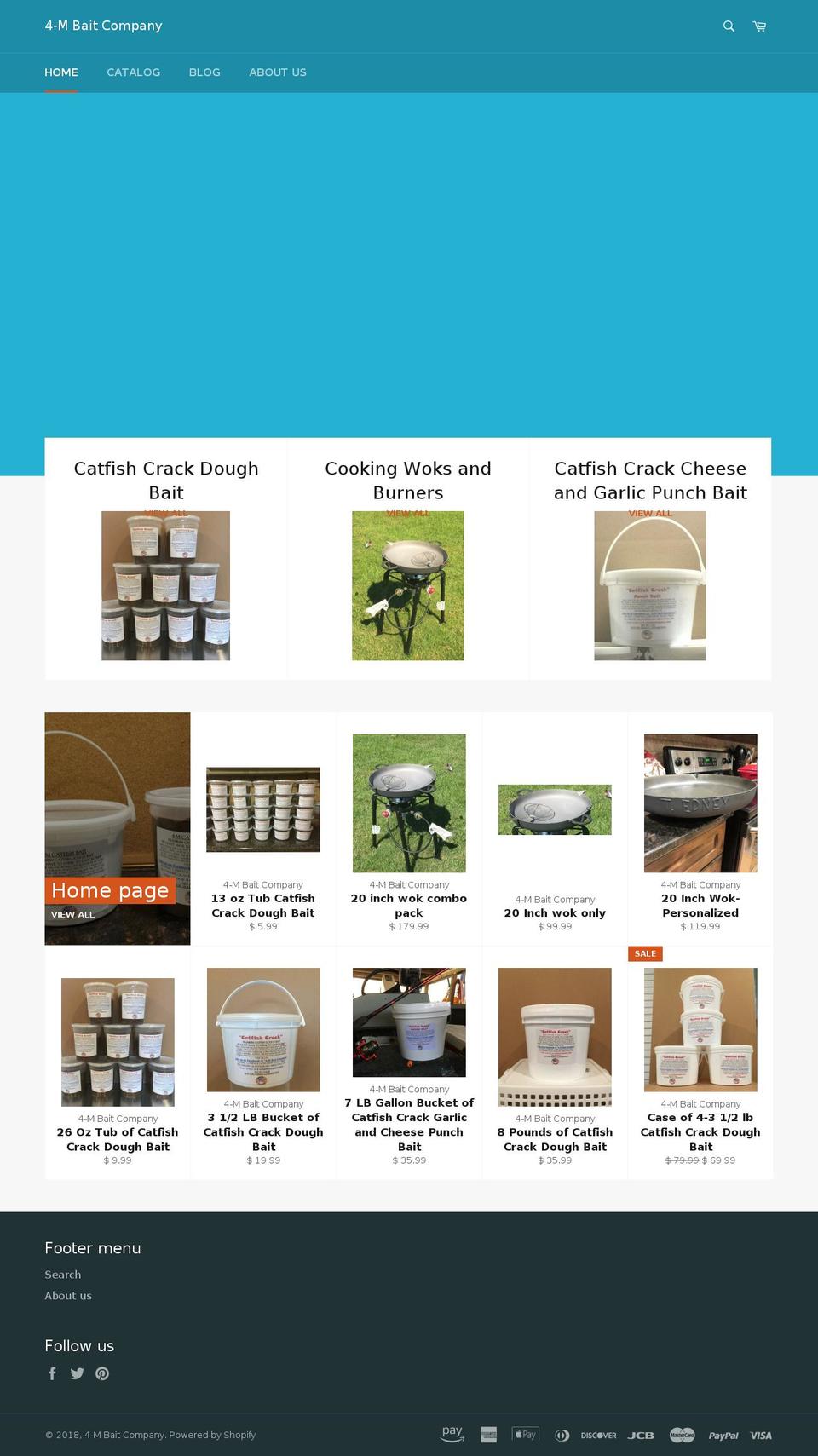 4-mbaitcompany.com — Shopify storefront screenshot