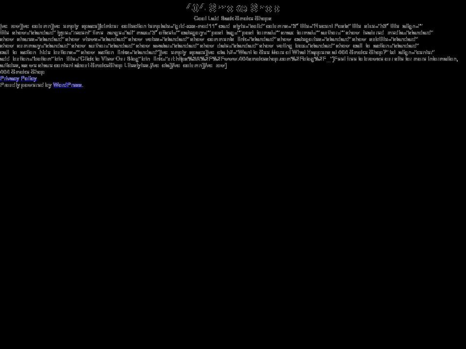 404smokeshop.com — Shopify storefront screenshot