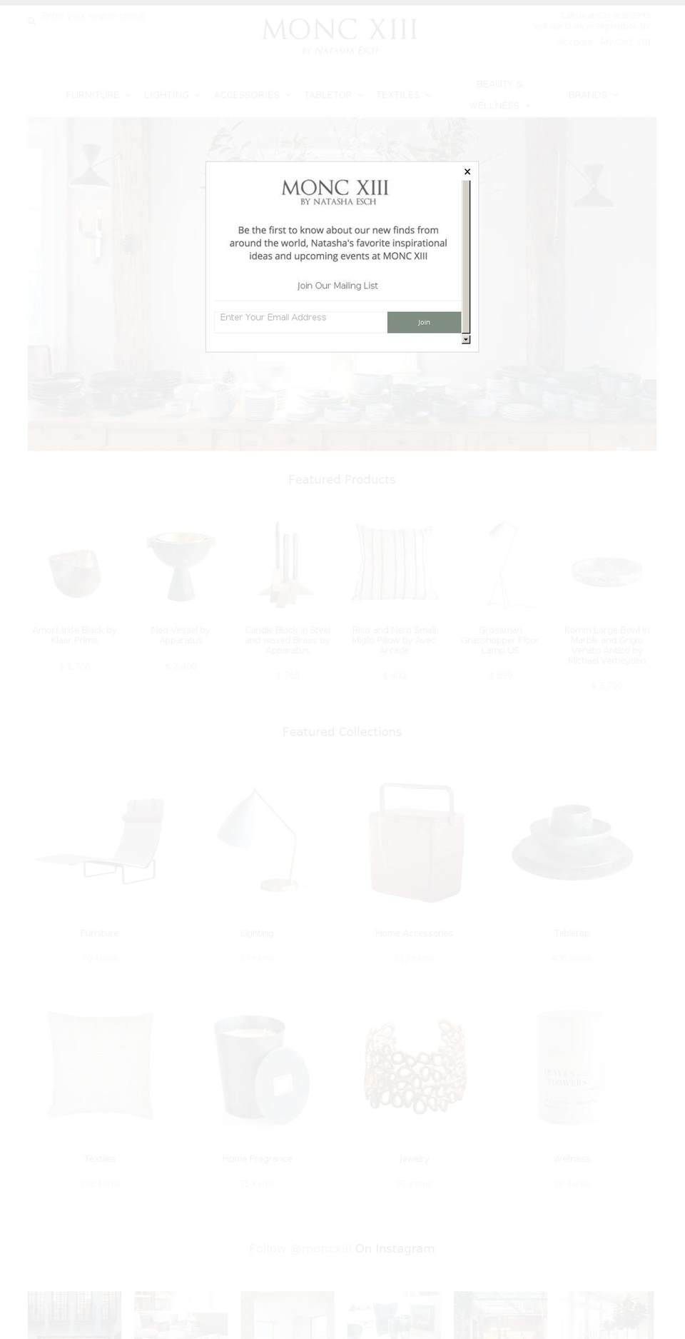 40madison.com shopify website screenshot