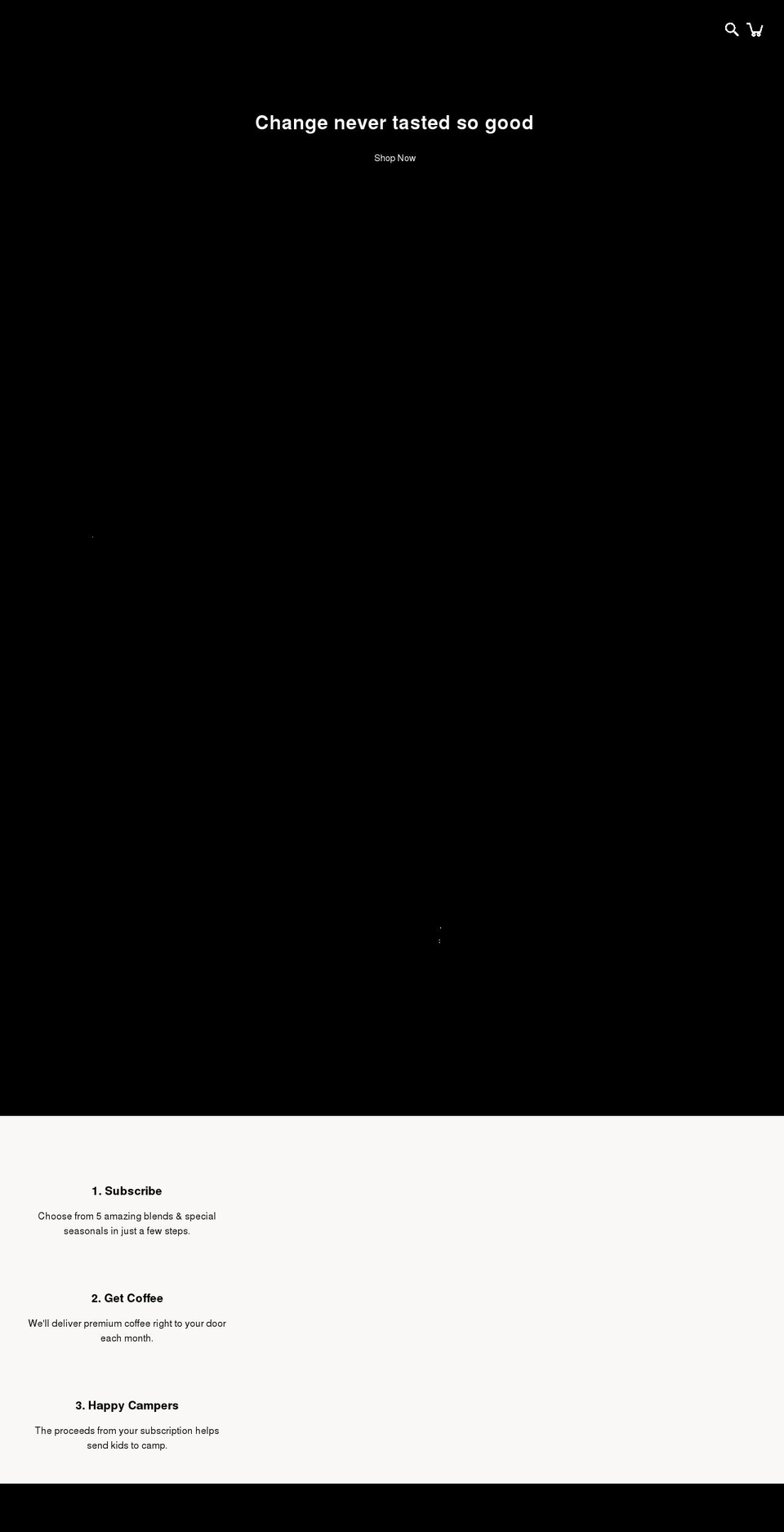 41change.com shopify website screenshot