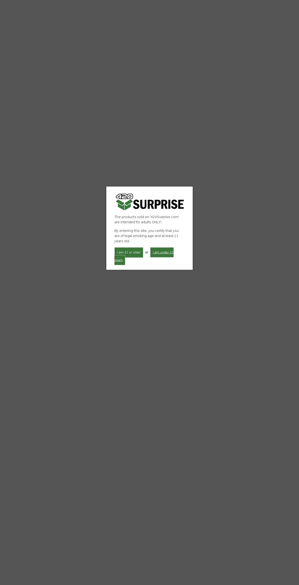 420surprise.com shopify website screenshot