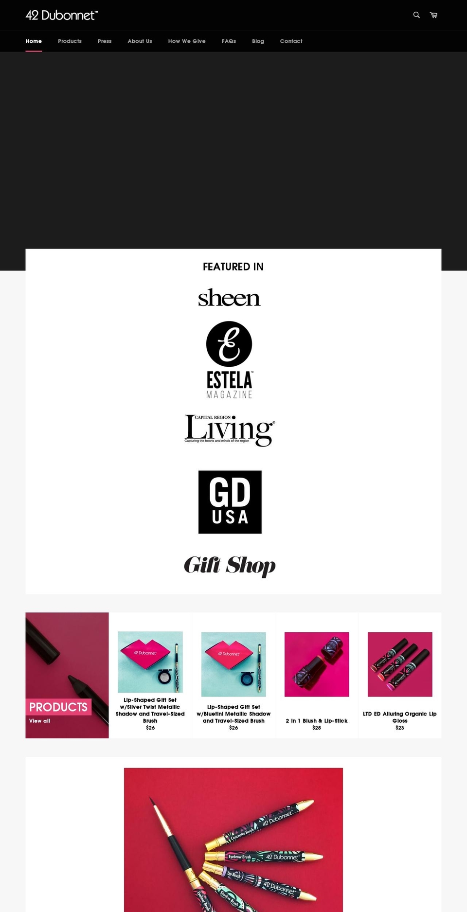 42dubonnet.com — Shopify storefront screenshot