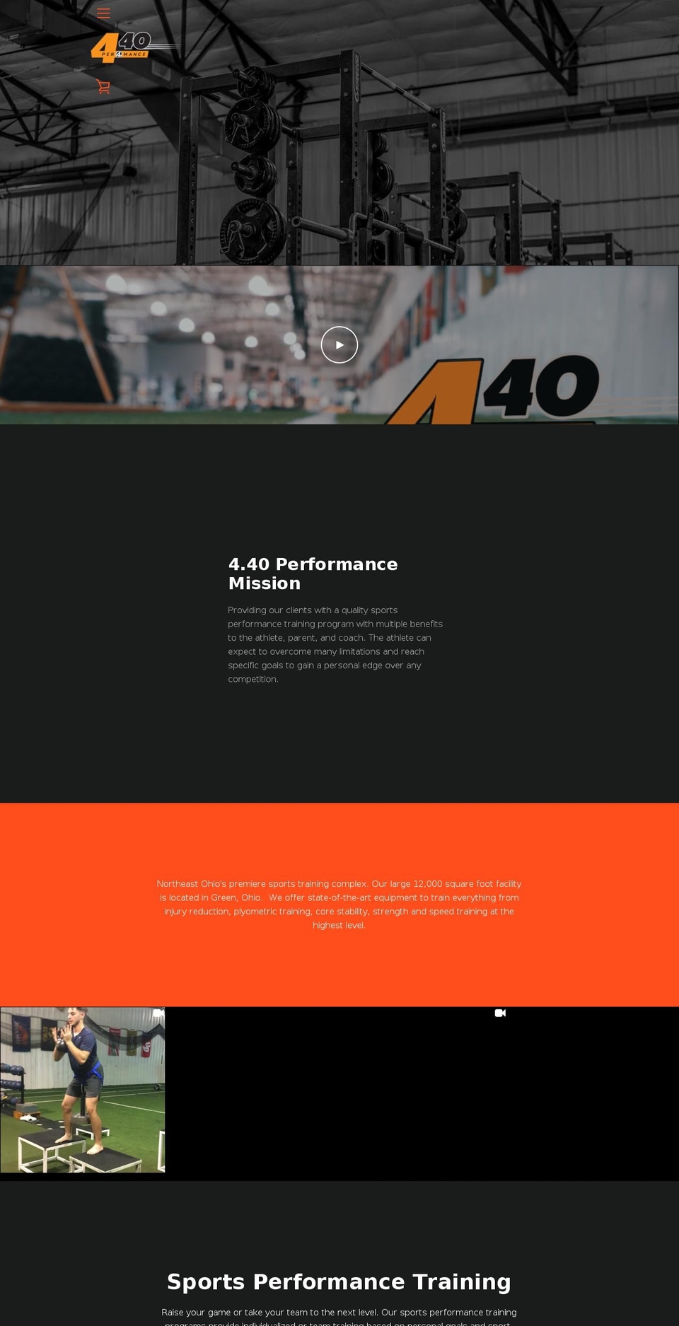440performance.com shopify website screenshot