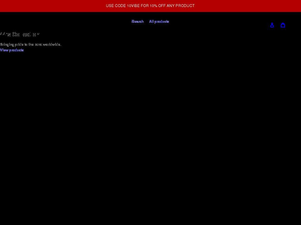 44vibe.net shopify website screenshot