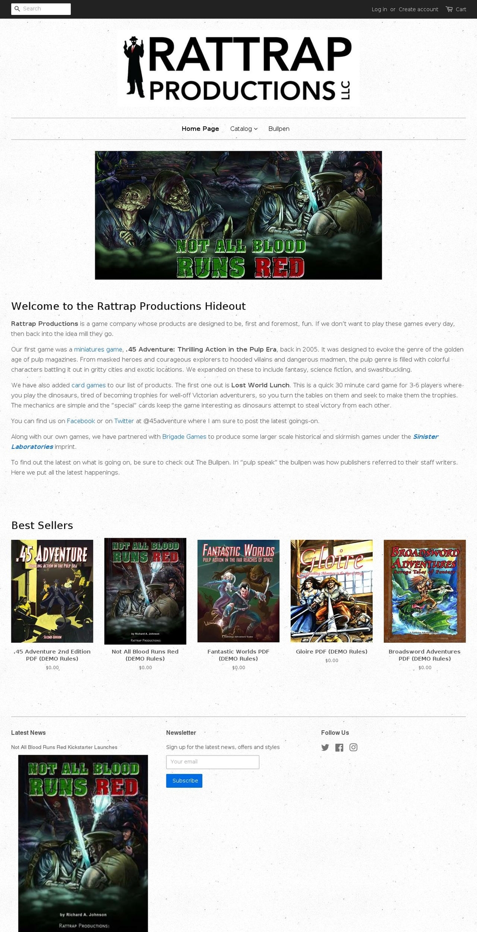 45adventure.com — Shopify storefront screenshot
