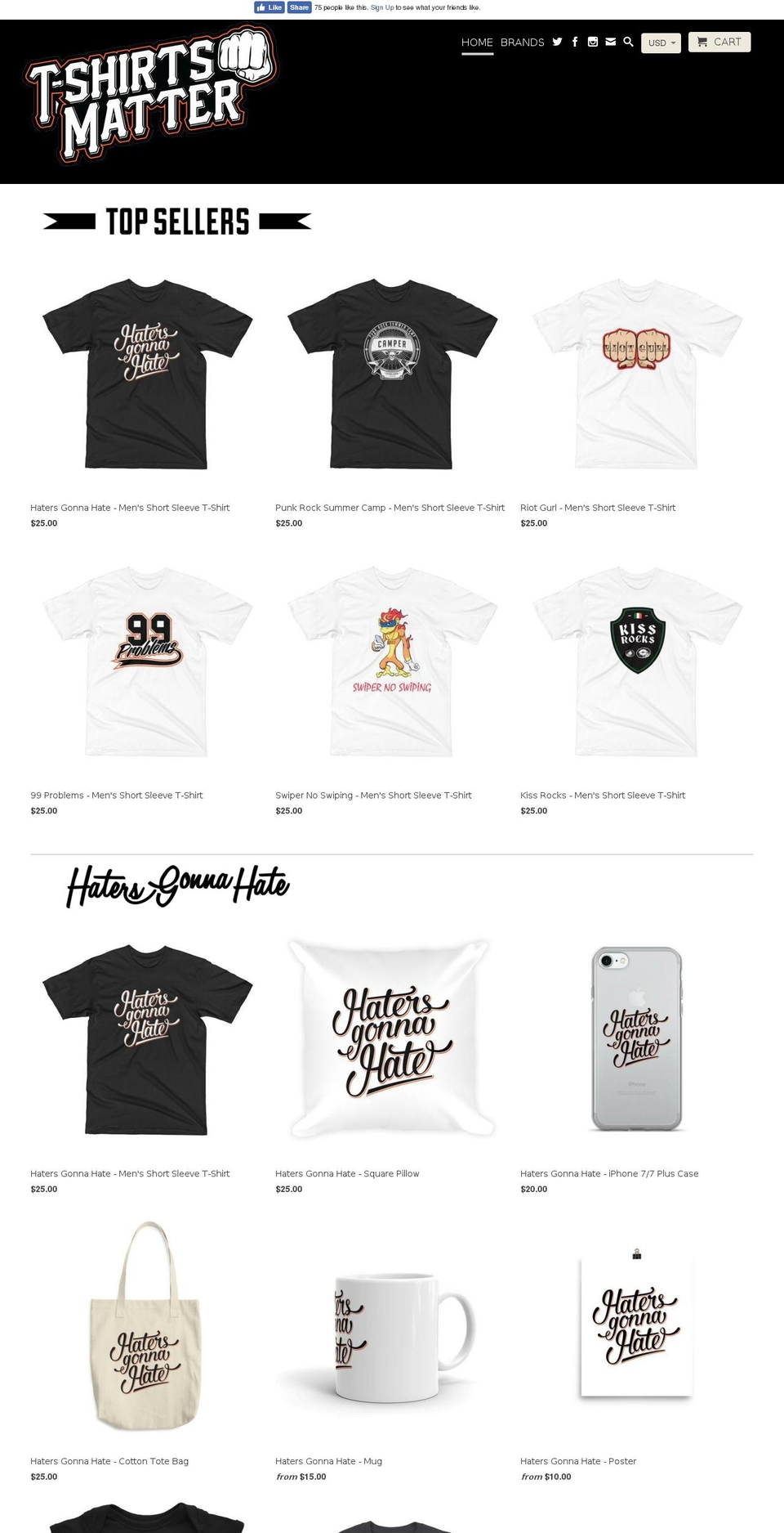 47-72.com — Shopify storefront screenshot