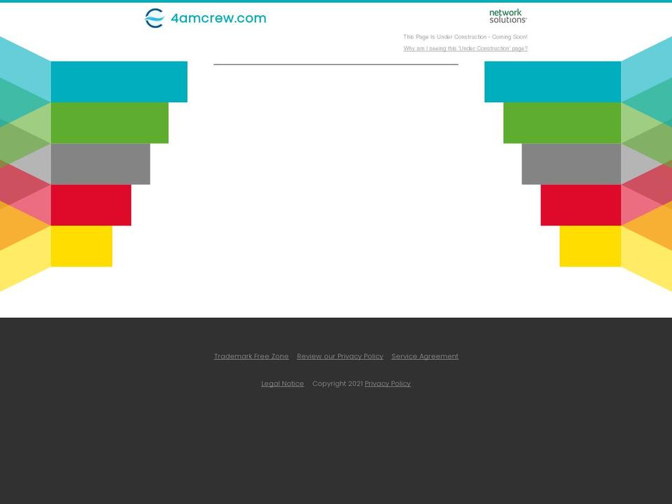 4amcrew.com — Shopify storefront screenshot