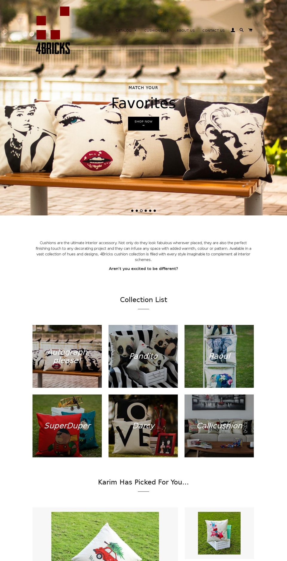 4bricksonline.com — Shopify storefront screenshot