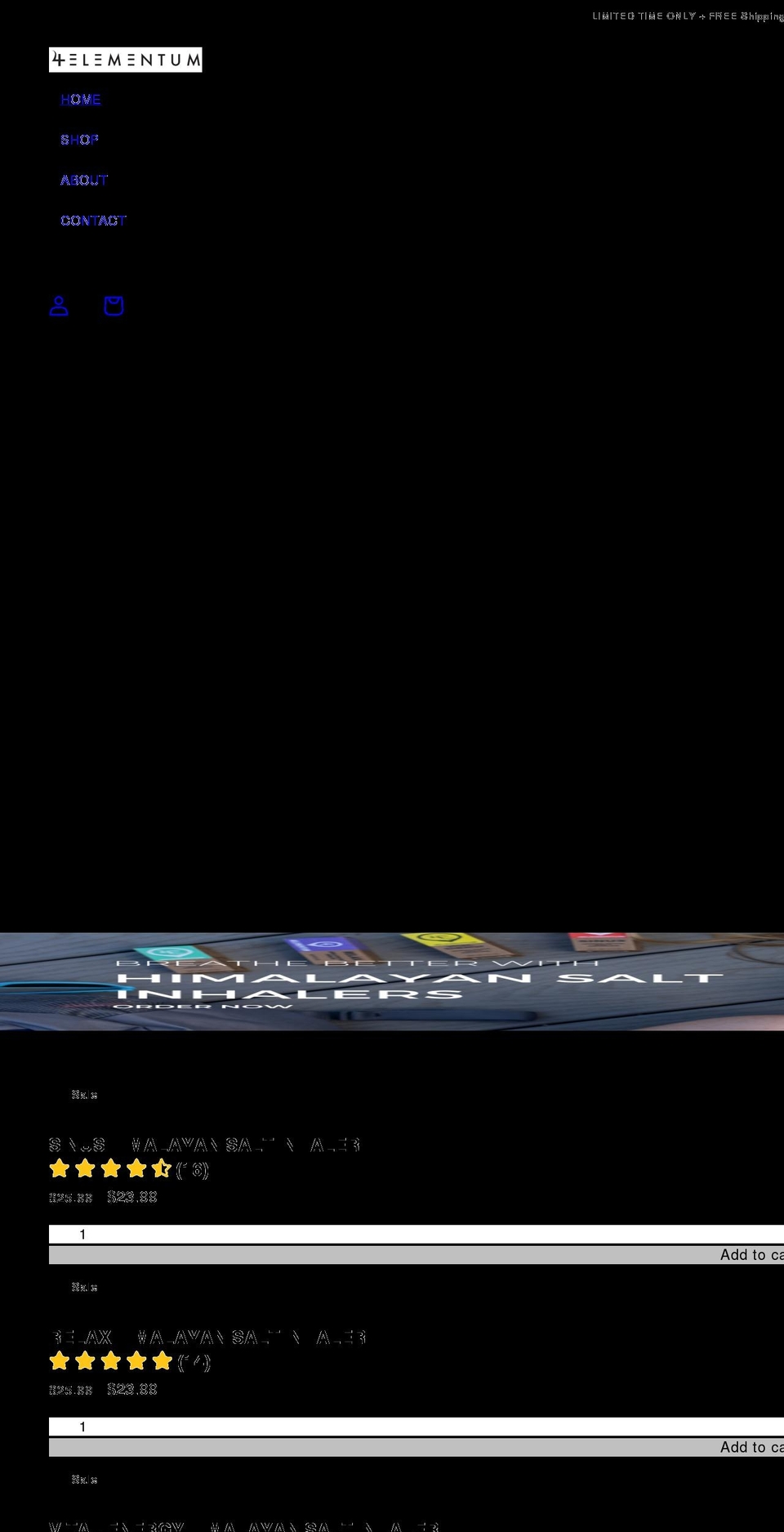 4elementum.com shopify website screenshot