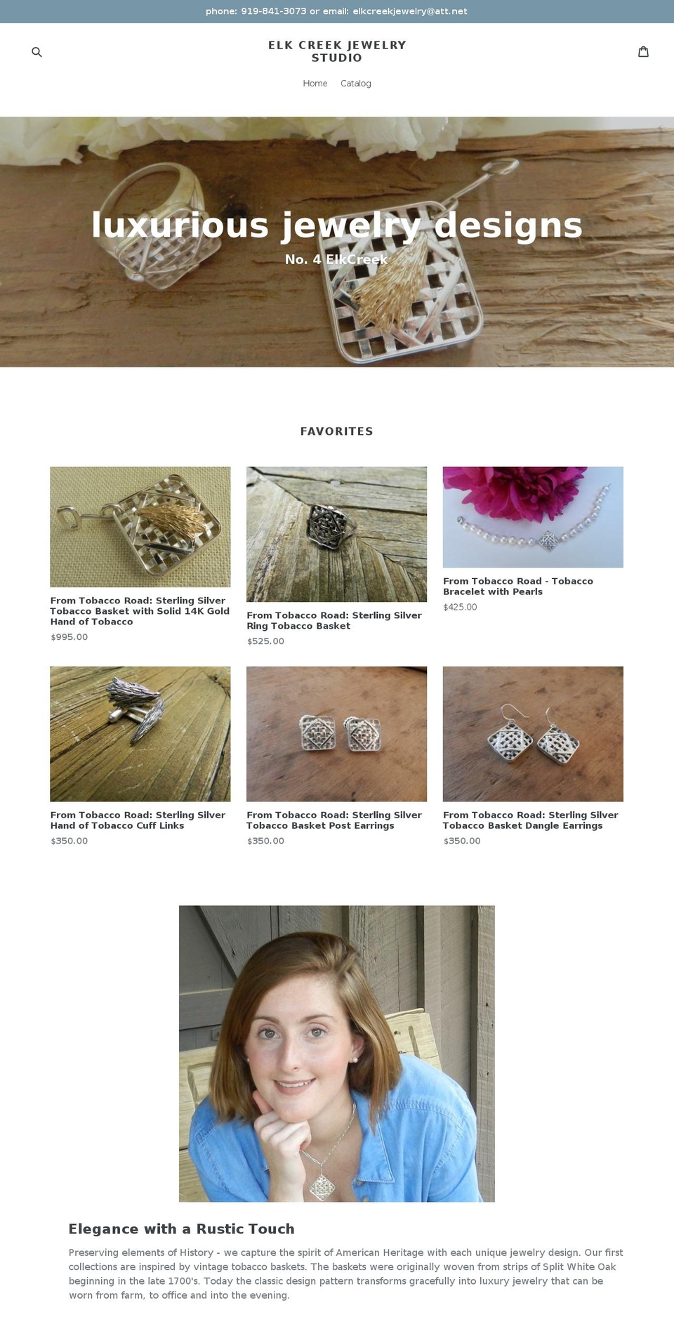 4elkcreek.com shopify website screenshot