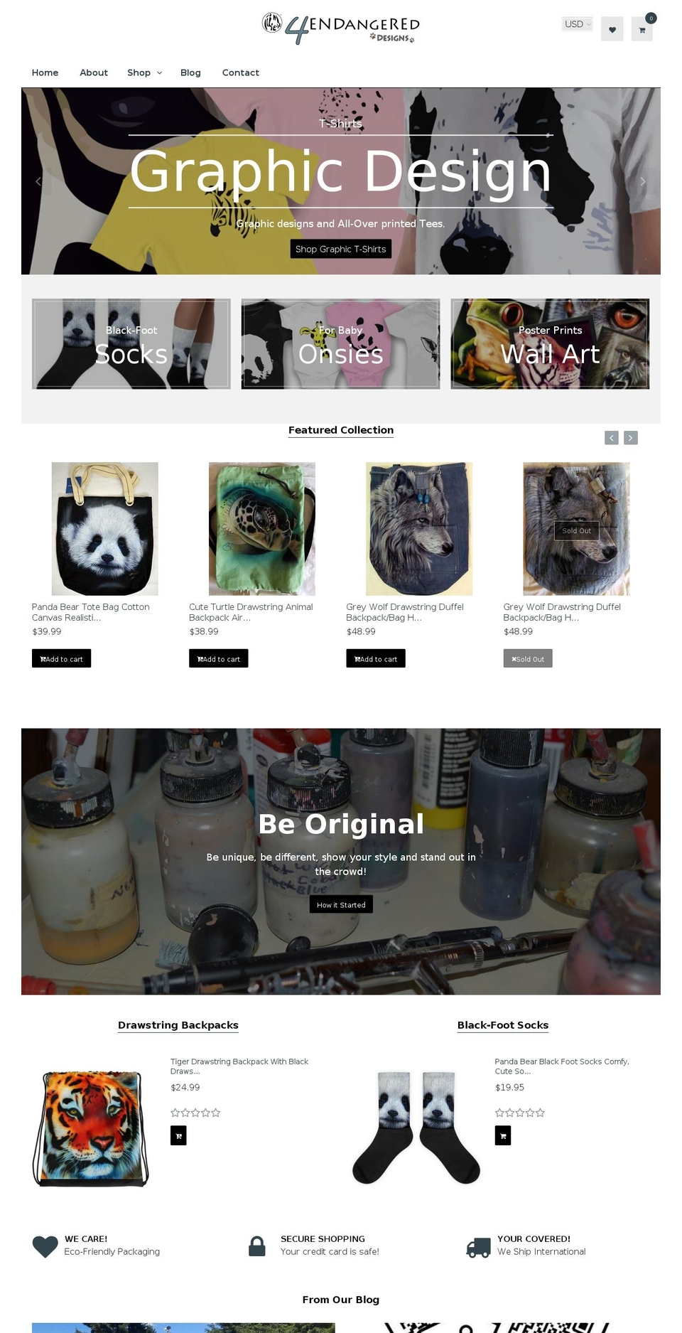 qrack-v2-0-2 Shopify theme site example 4endangered.com