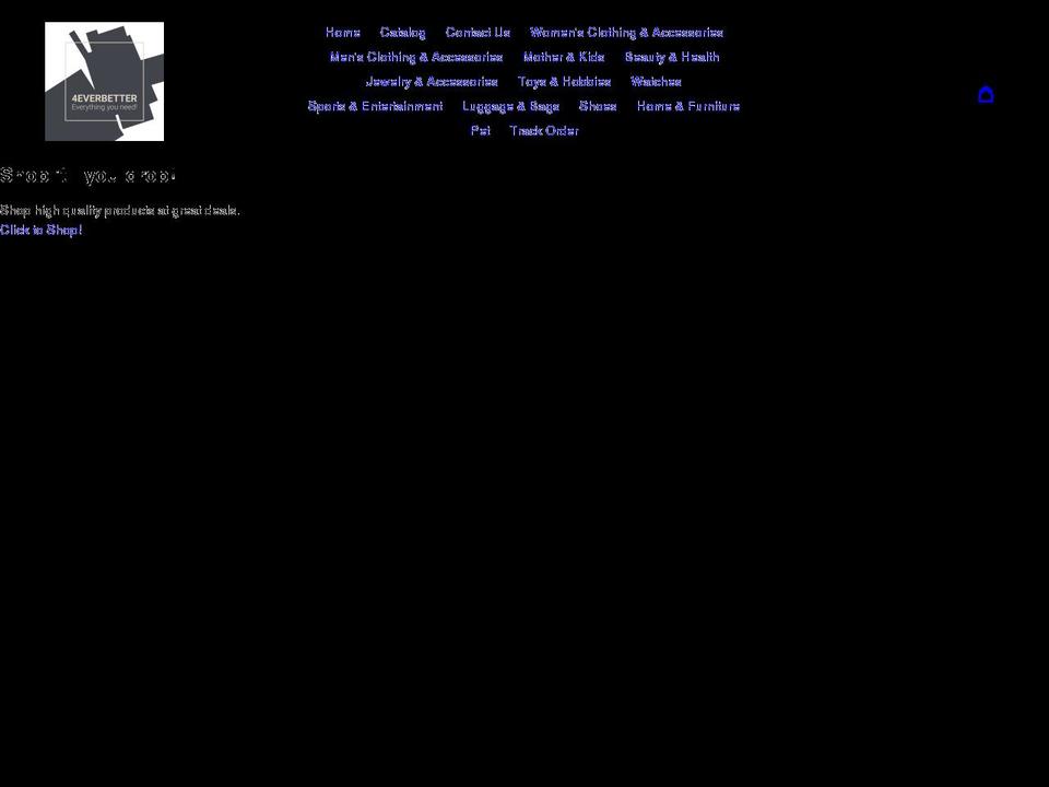 4everbetterdeals.com shopify website screenshot