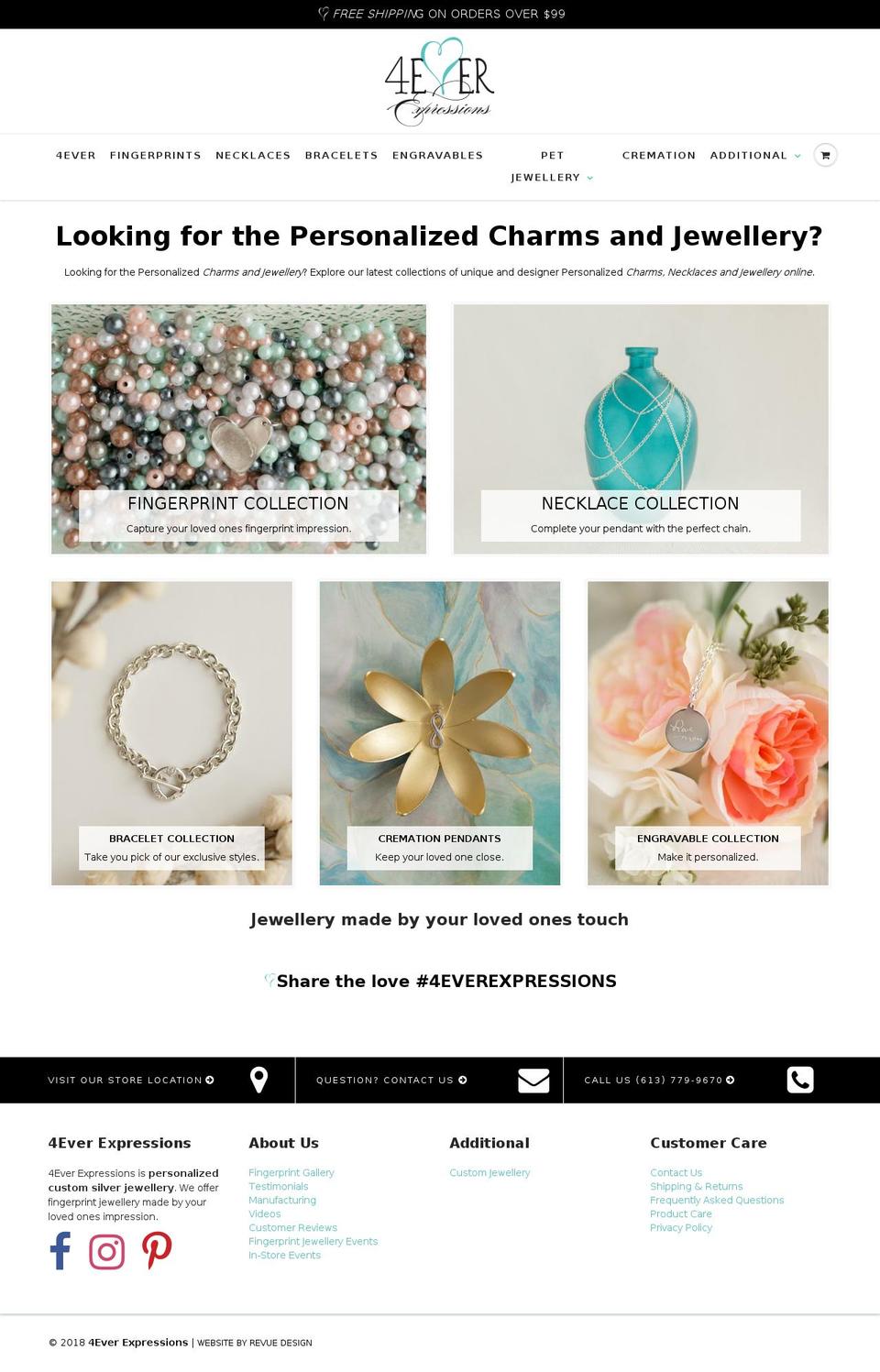 4Ever Expressions Shopify theme site example 4everexpressions.ca