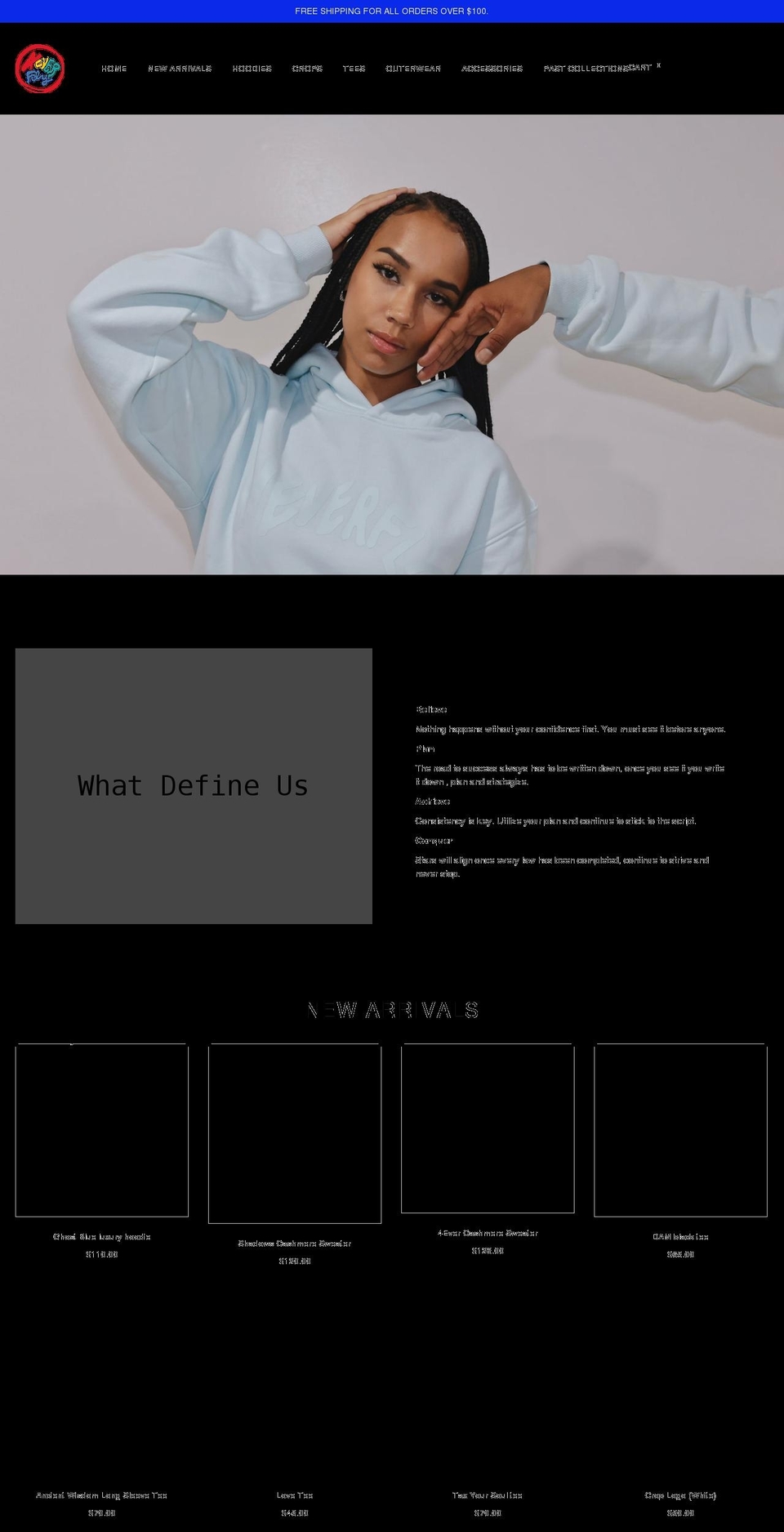4everfly.co shopify website screenshot
