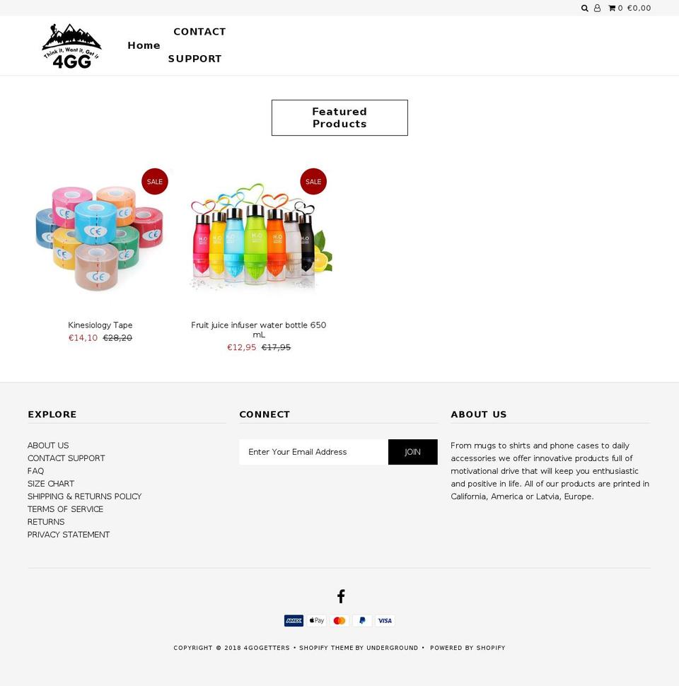 Copy of Icon Shopify theme site example 4gogetters.com