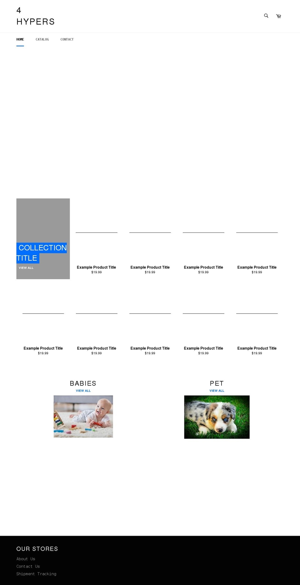4hypers.com shopify website screenshot