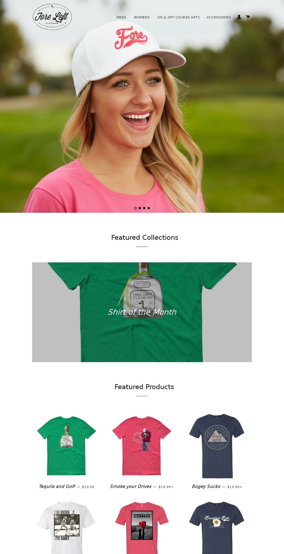 4leftapparel.com shopify website screenshot