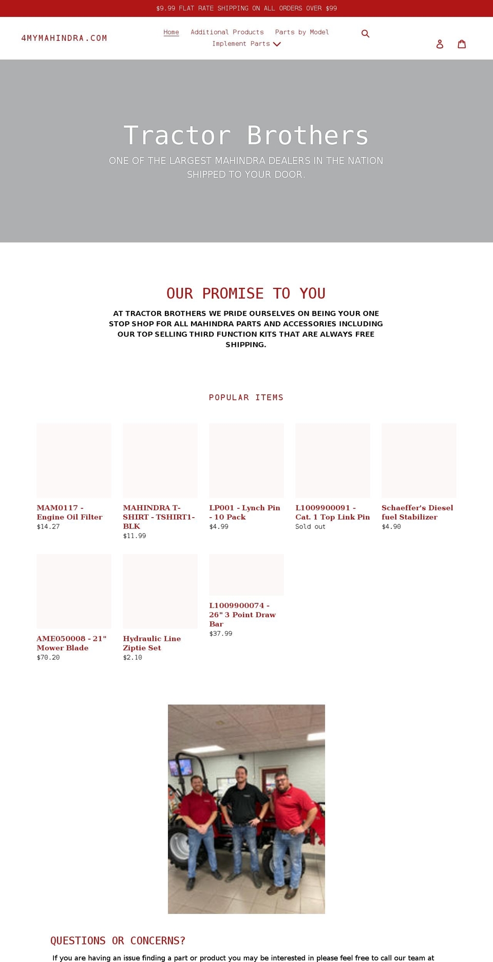 4mymahindra.com shopify website screenshot