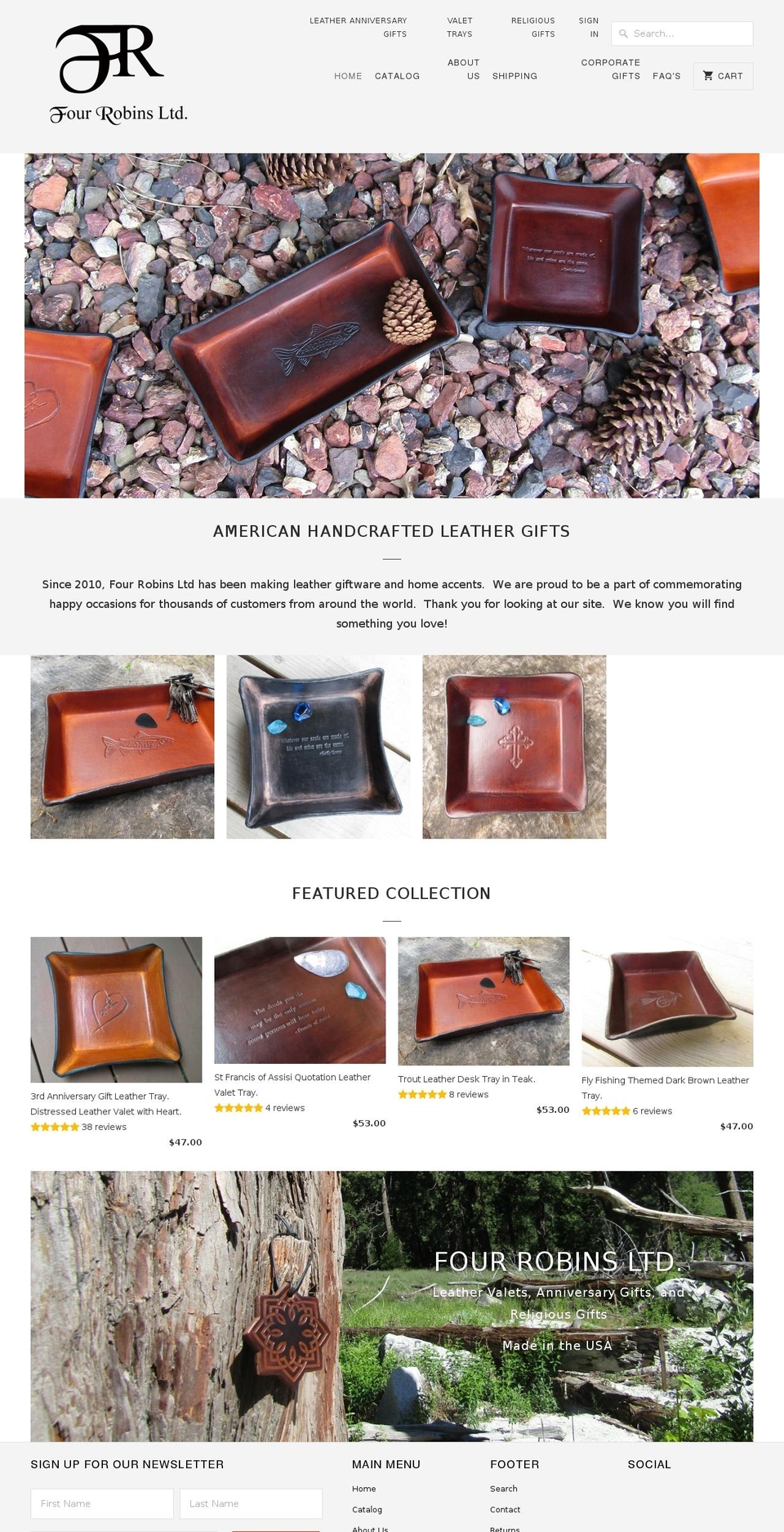 4robins.com — Shopify storefront screenshot
