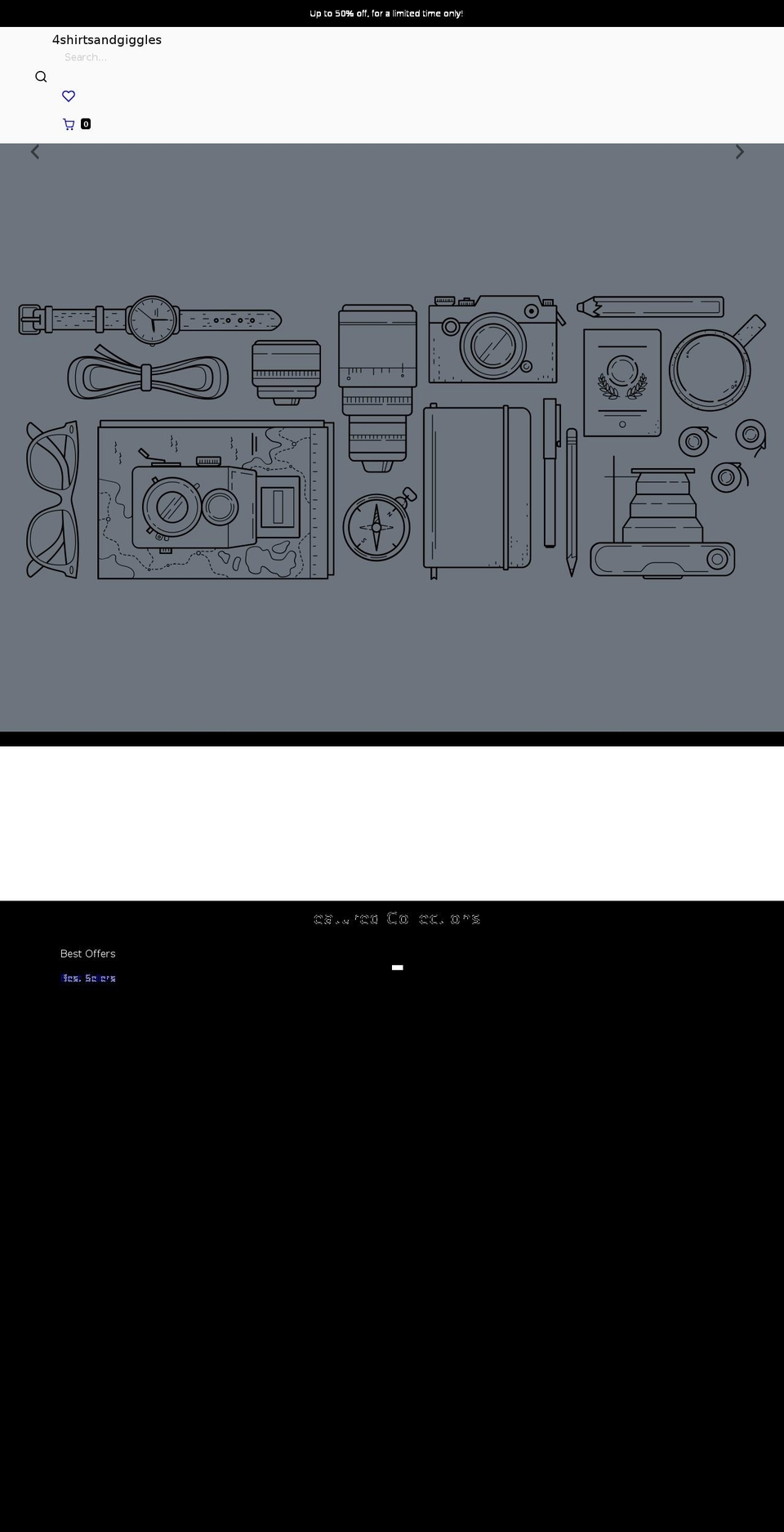 4shirtsandgiggles.com shopify website screenshot