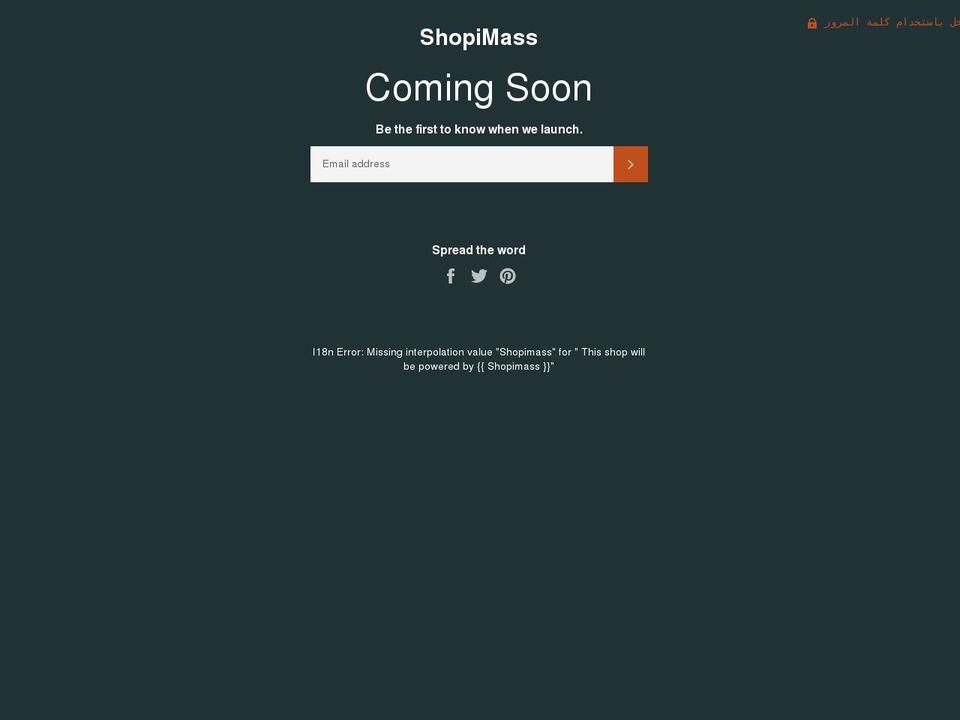 Arabic Ver. Shopify theme site example 4shope.com