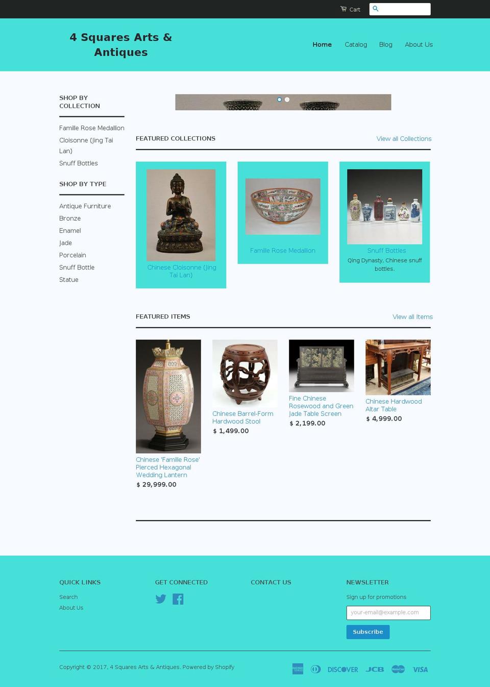 4sqart.com shopify website screenshot