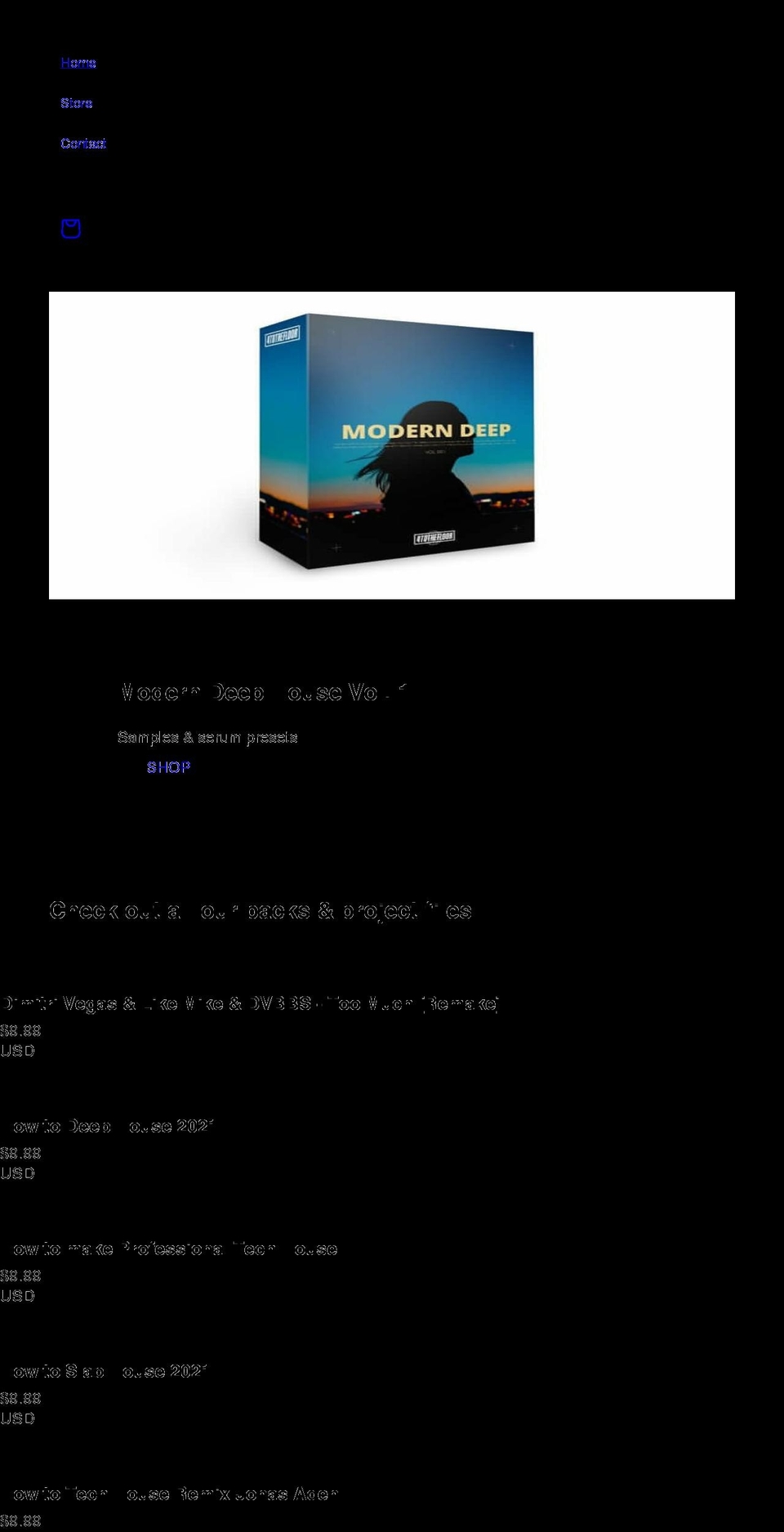 4tothefloorsounds.com shopify website screenshot