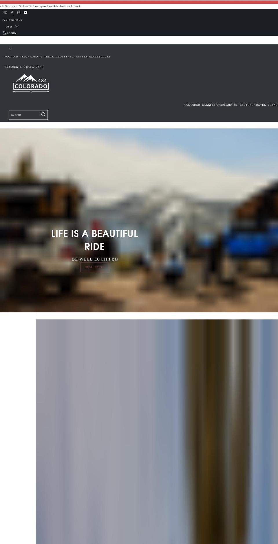 4x4colorado.com shopify website screenshot