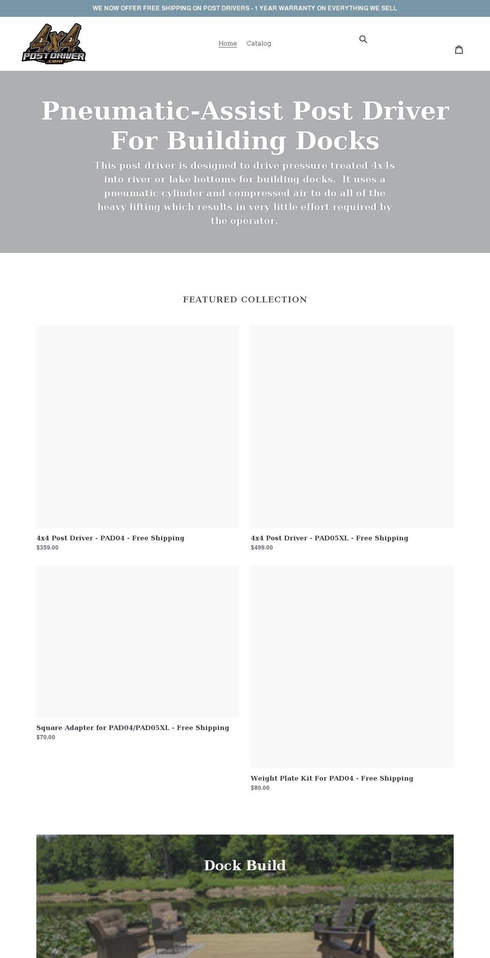 4x4postdriver.com shopify website screenshot