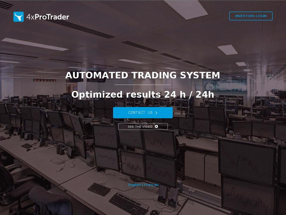 4xprotrader.com shopify website screenshot