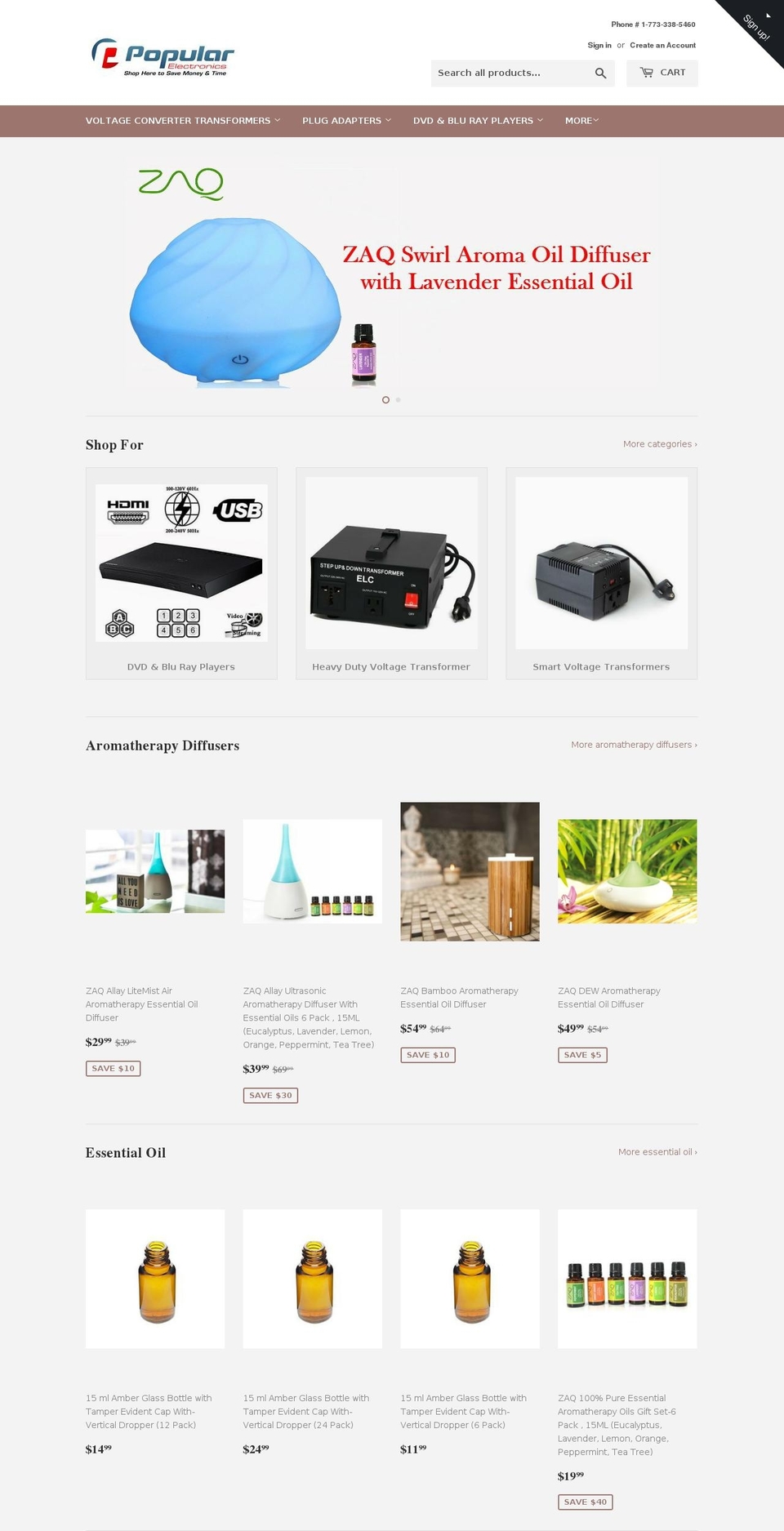 5000wattvoltageconverters.com shopify website screenshot