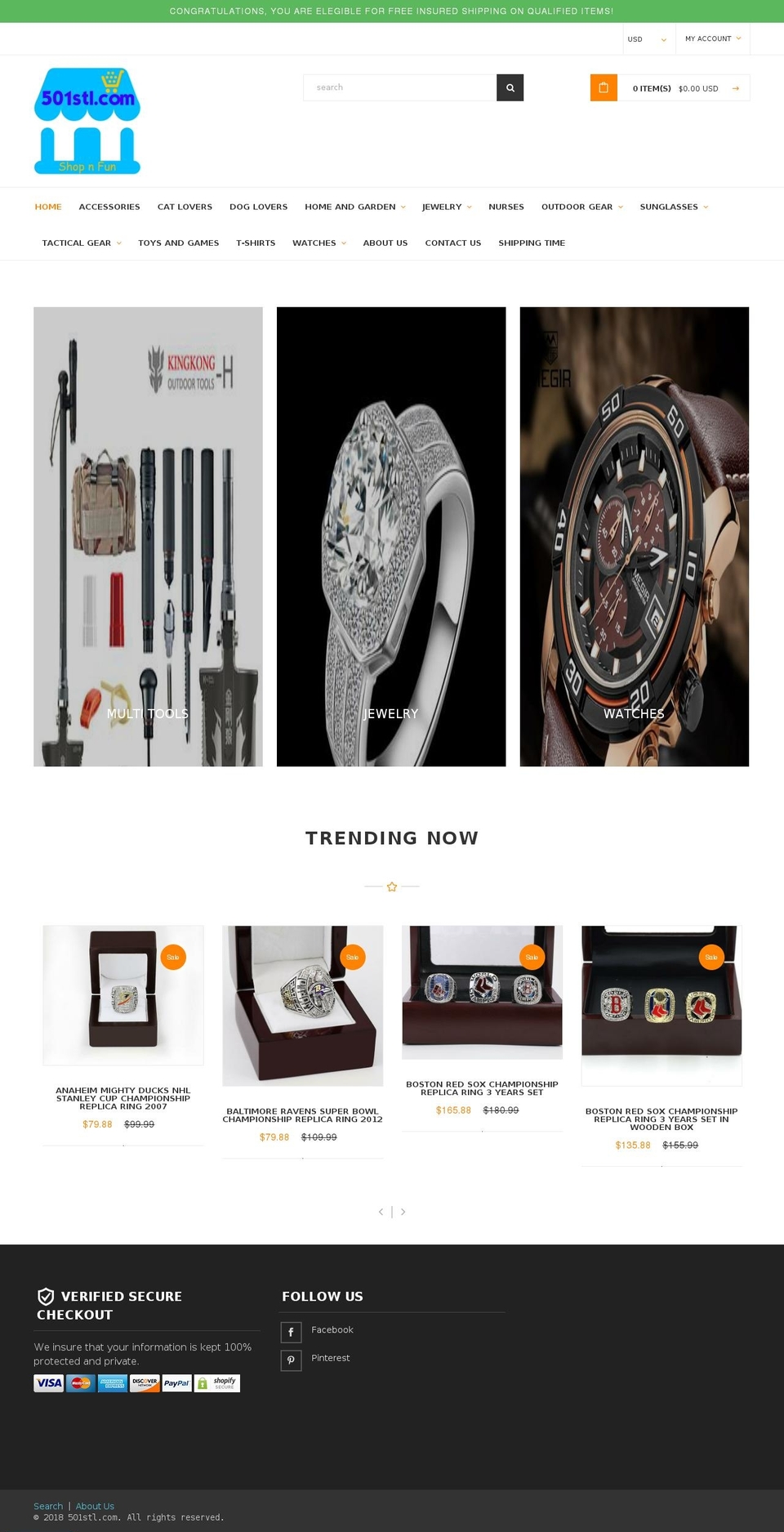 commercifythemev2-0 Shopify theme site example 501stl.com